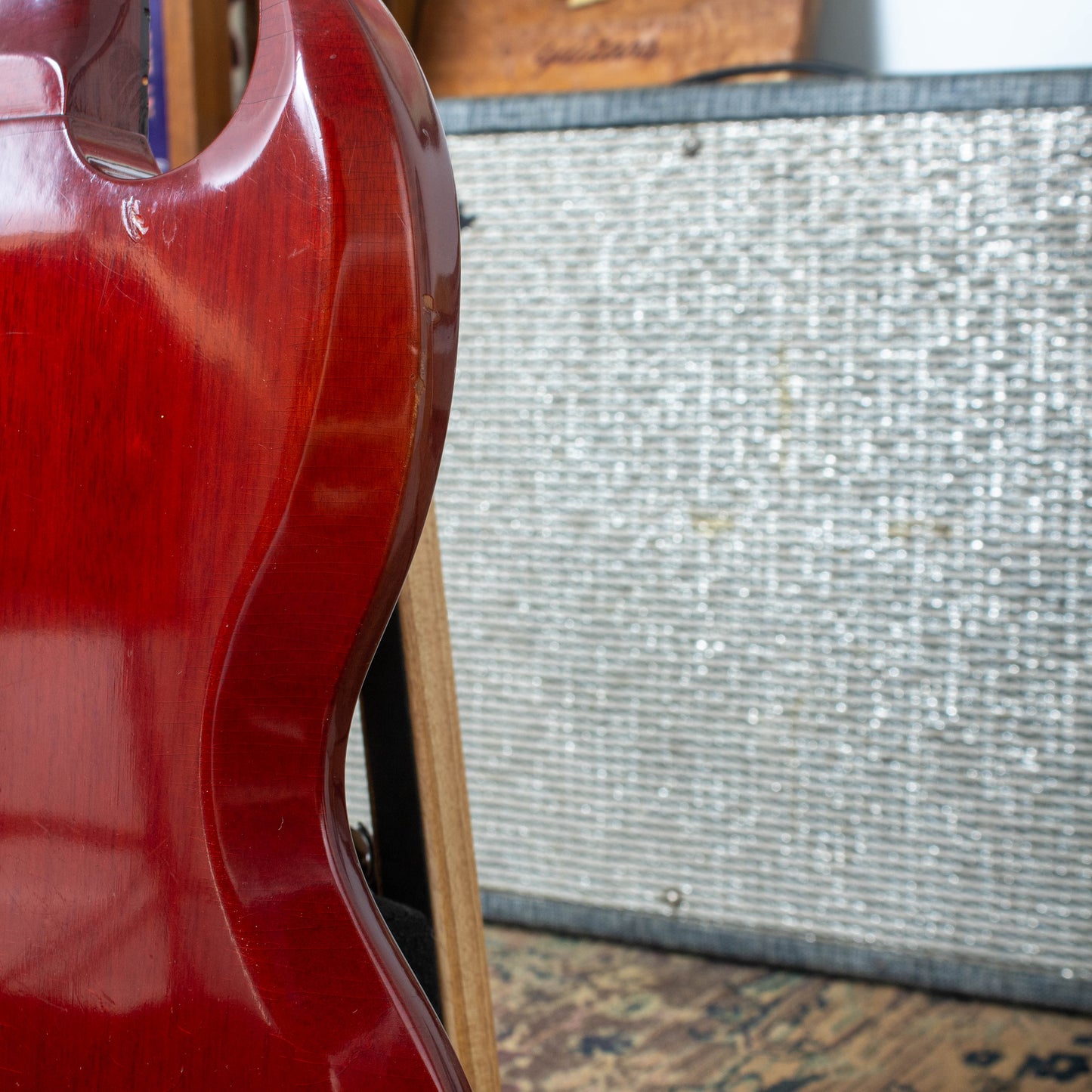 1961 Gibson Les Paul Junior (SG Style) - Cherry