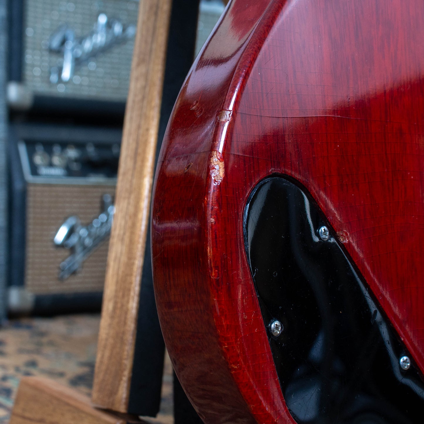 1961 Gibson Les Paul Junior (SG Style) - Cherry