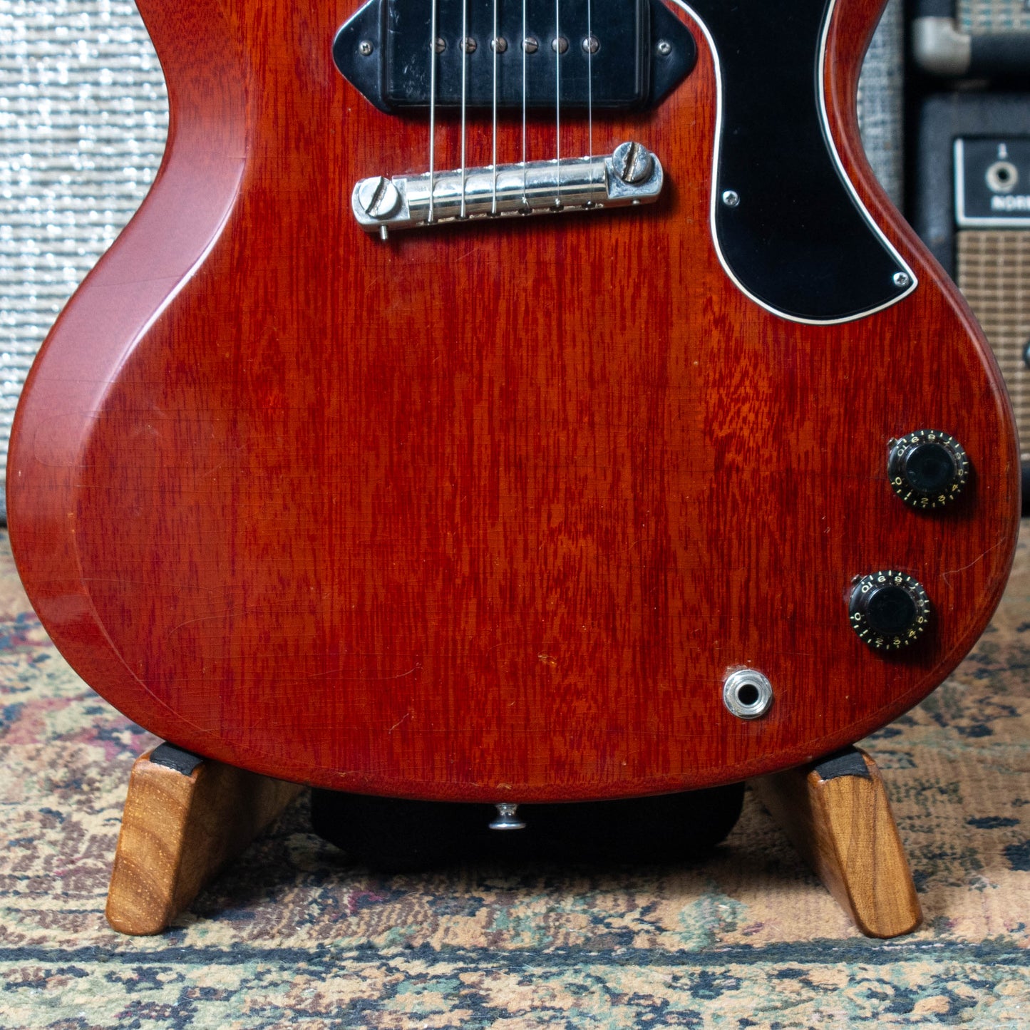 1961 Gibson Les Paul Junior (SG Style) - Cherry