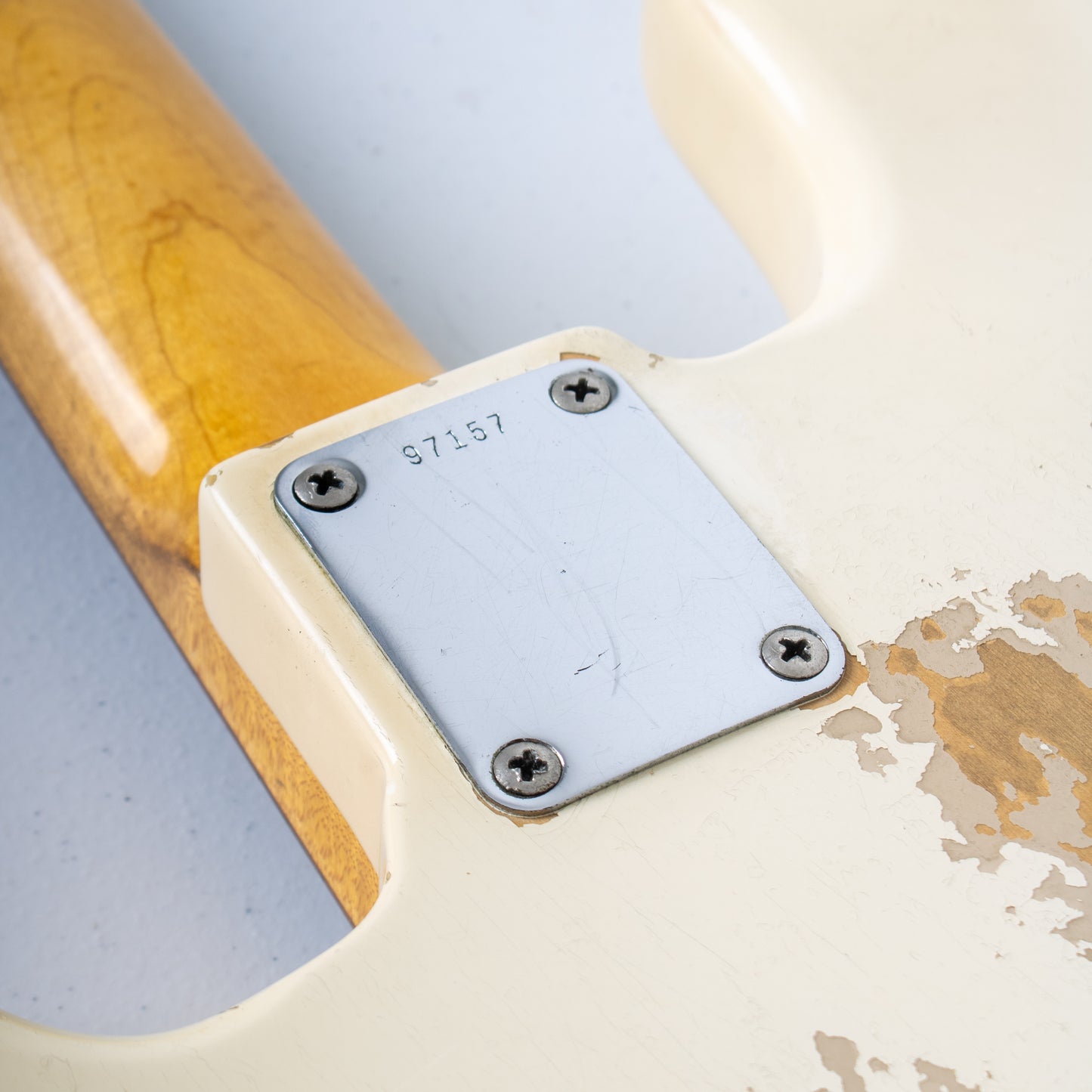 1962 Fender Jazz Bass — Olympic White