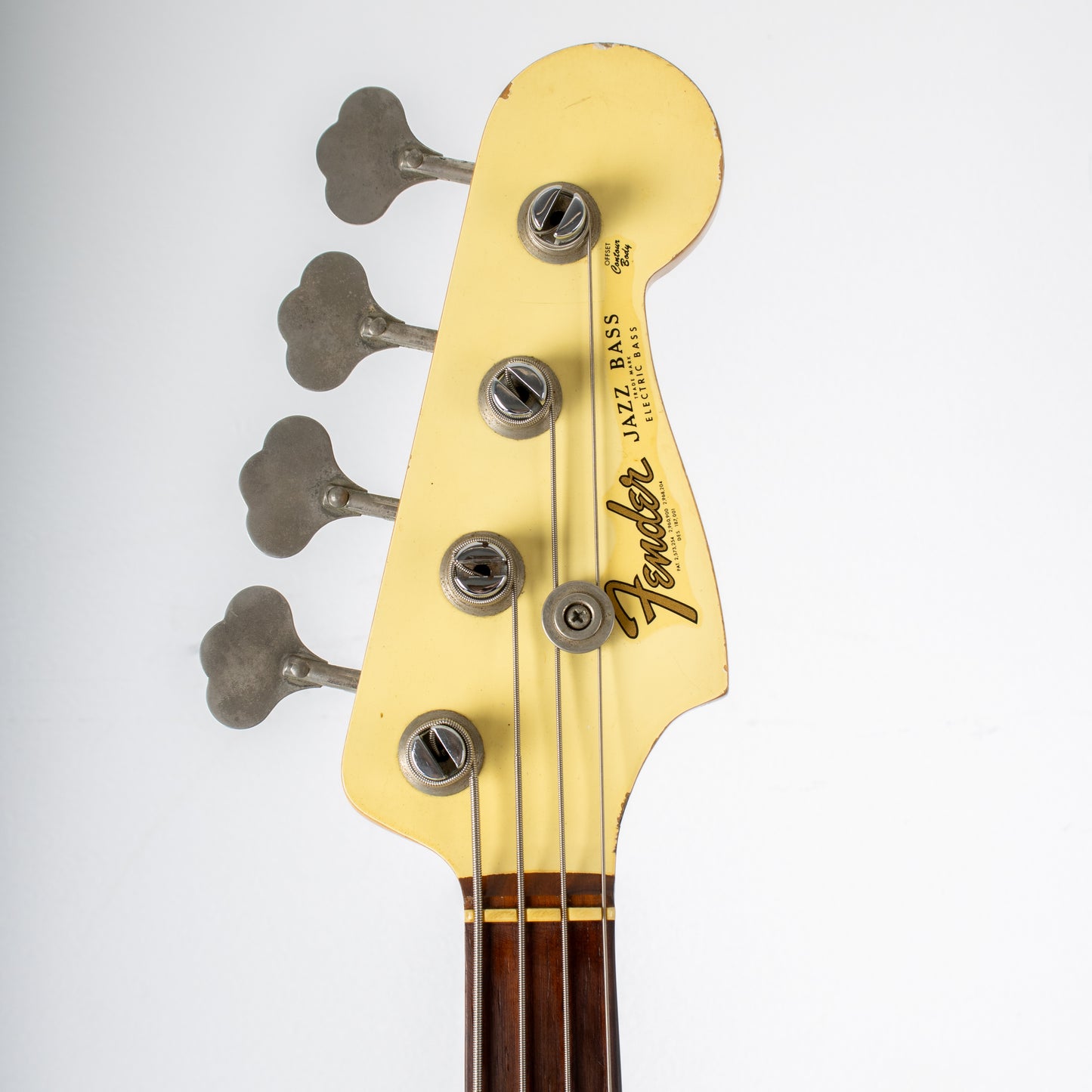 1962 Fender Jazz Bass — Olympic White