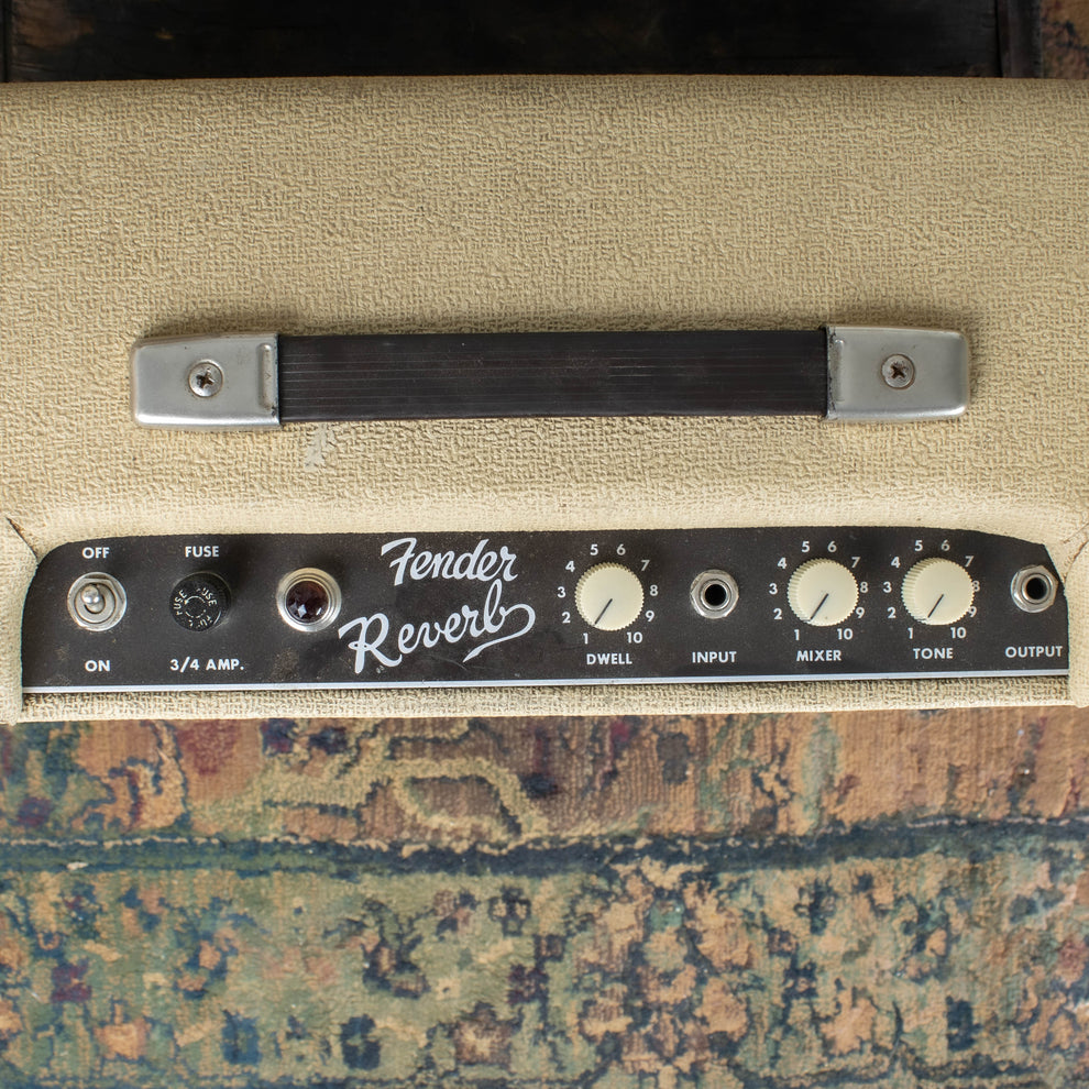 Fender Reverb Unit Logo 1963 Fender Tube Reverb Unit – Garrett Park Guitars