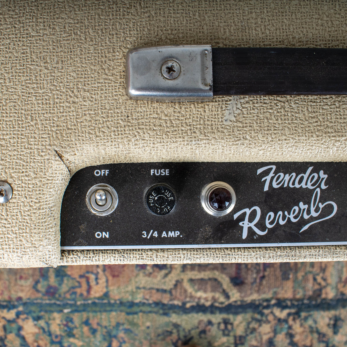 Fender Reverb Unit Logo 1963 Fender Tube Reverb Unit – Garrett Park Guitars