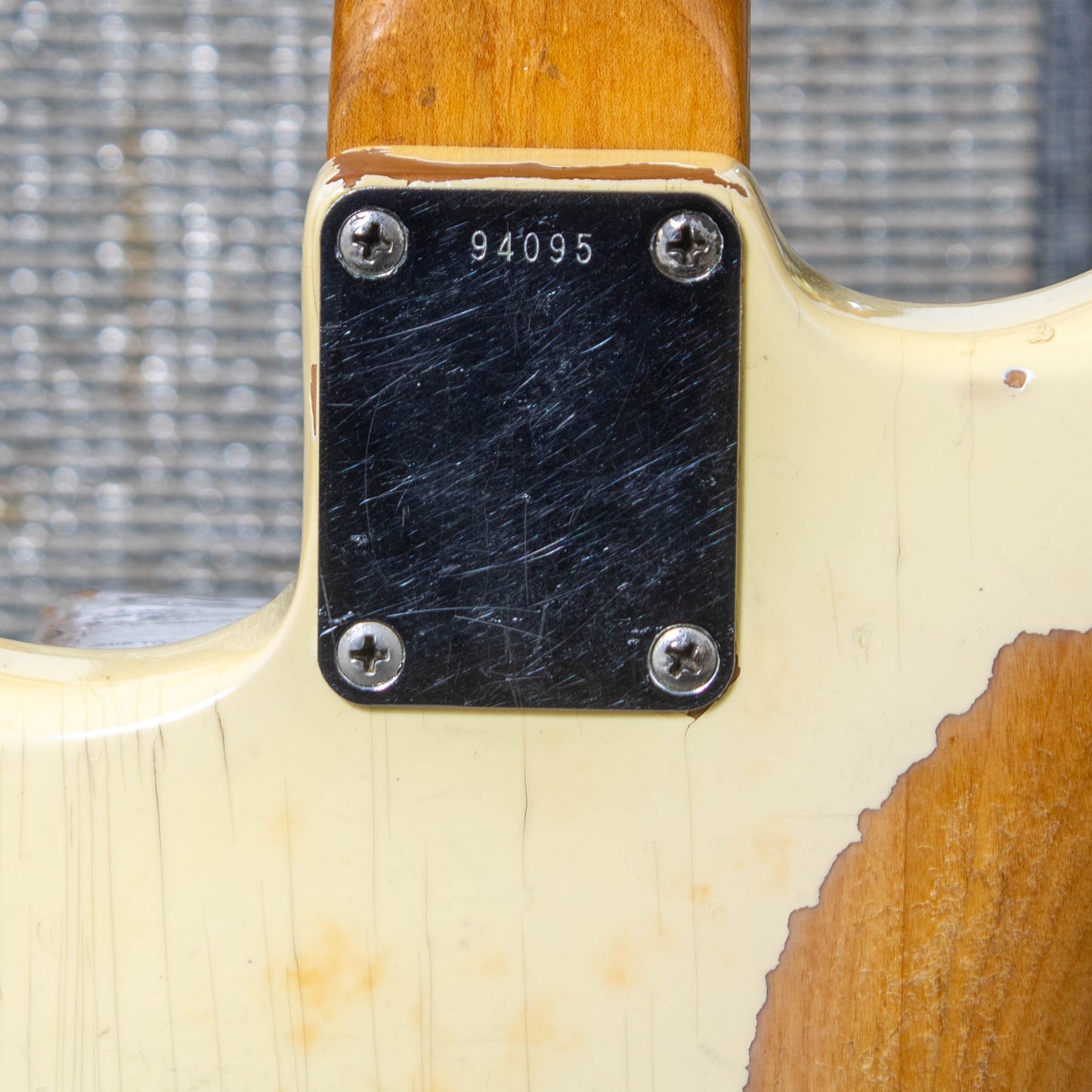 1963 Fender Stratocaster - '65 Factory Olympic White Refinish & Tortoise Pickguard