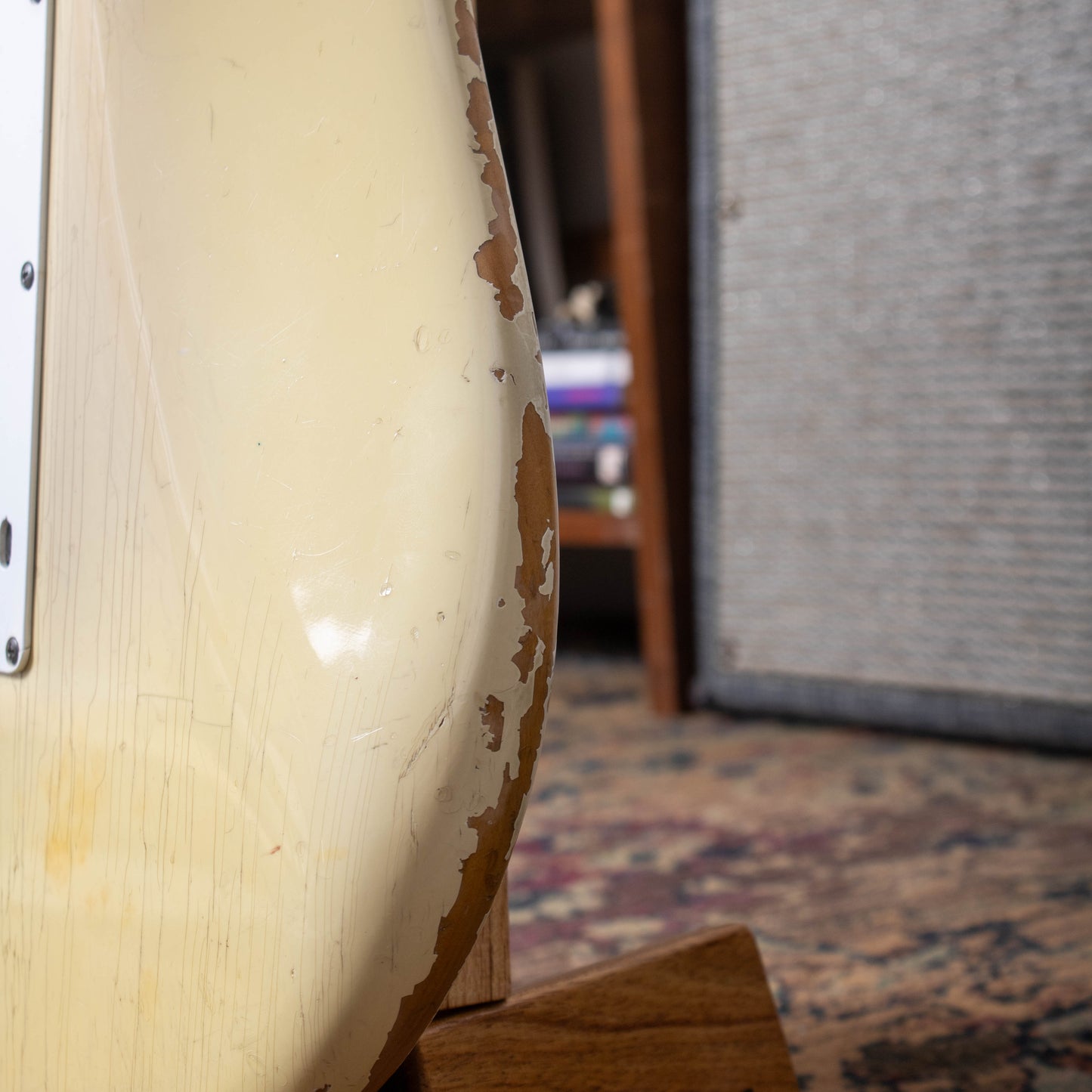 1963 Fender Stratocaster - '65 Factory Olympic White Refinish & Tortoise Pickguard