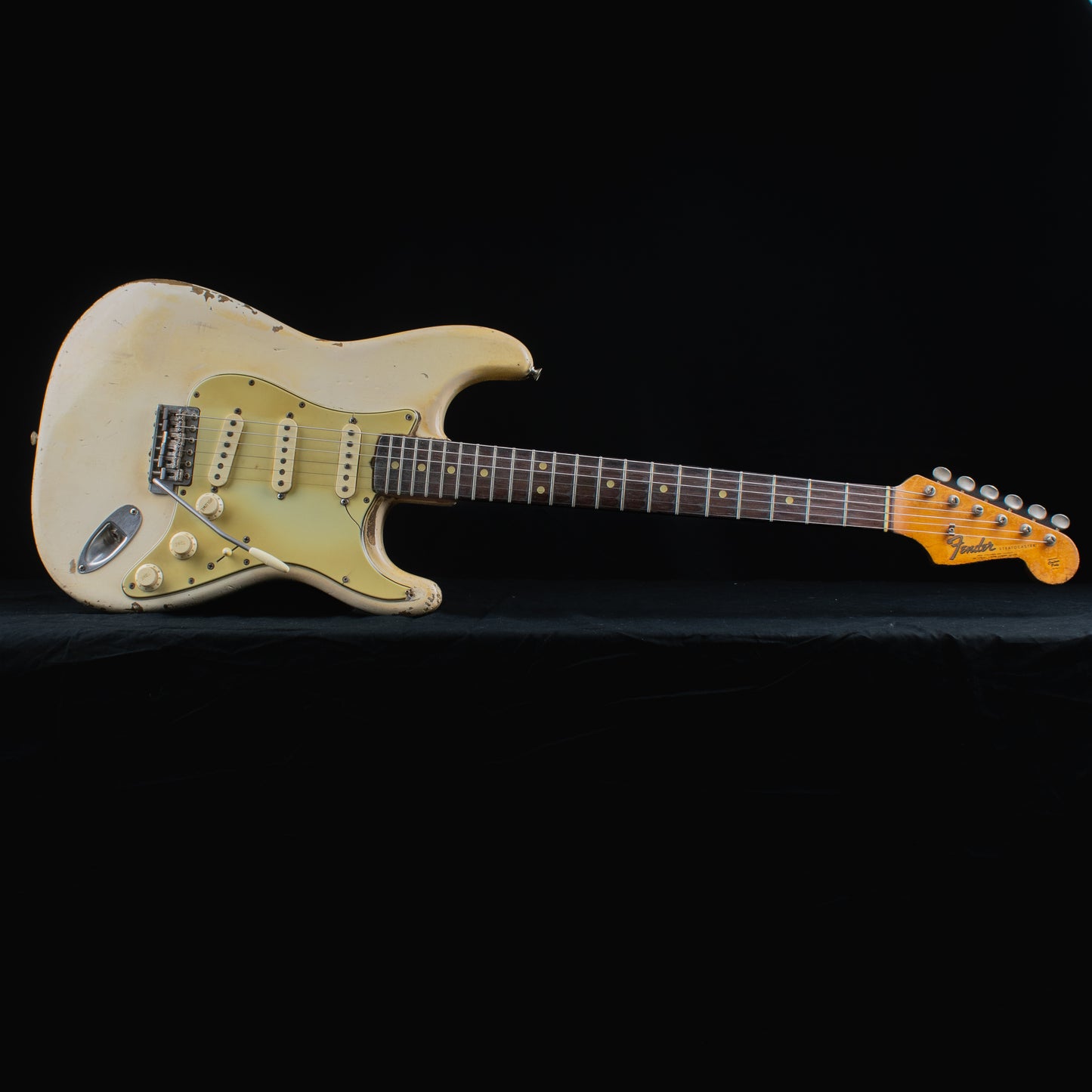 1964 Fender Stratocaster – Olympic White Refin w/ OHSC