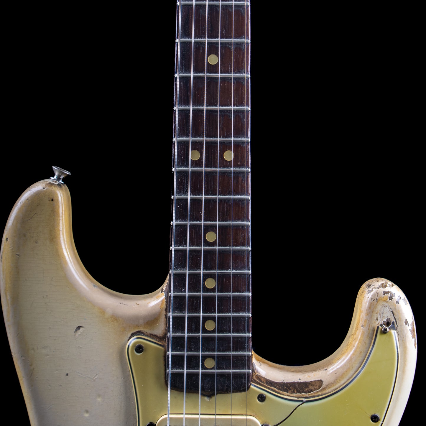 1964 Fender Stratocaster – Olympic White Refin w/ OHSC