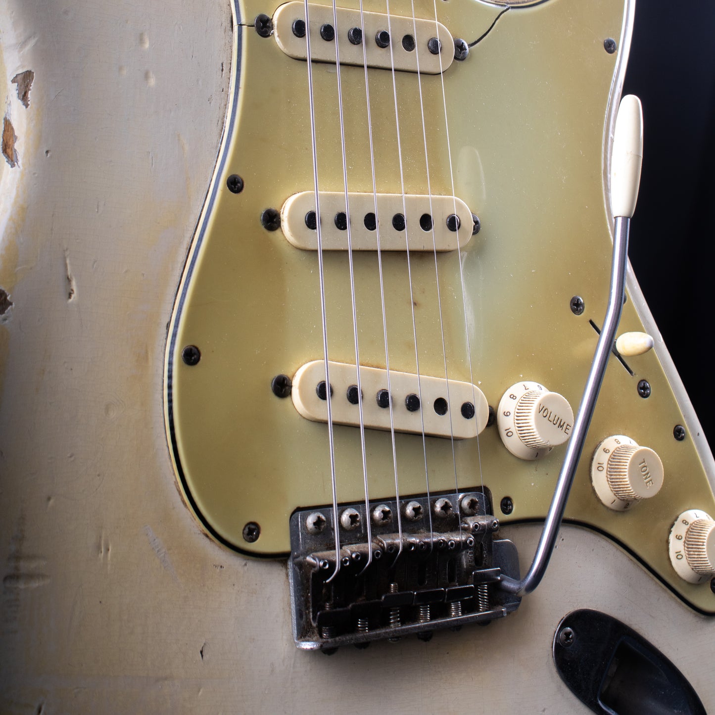 1964 Fender Stratocaster – Olympic White Refin w/ OHSC