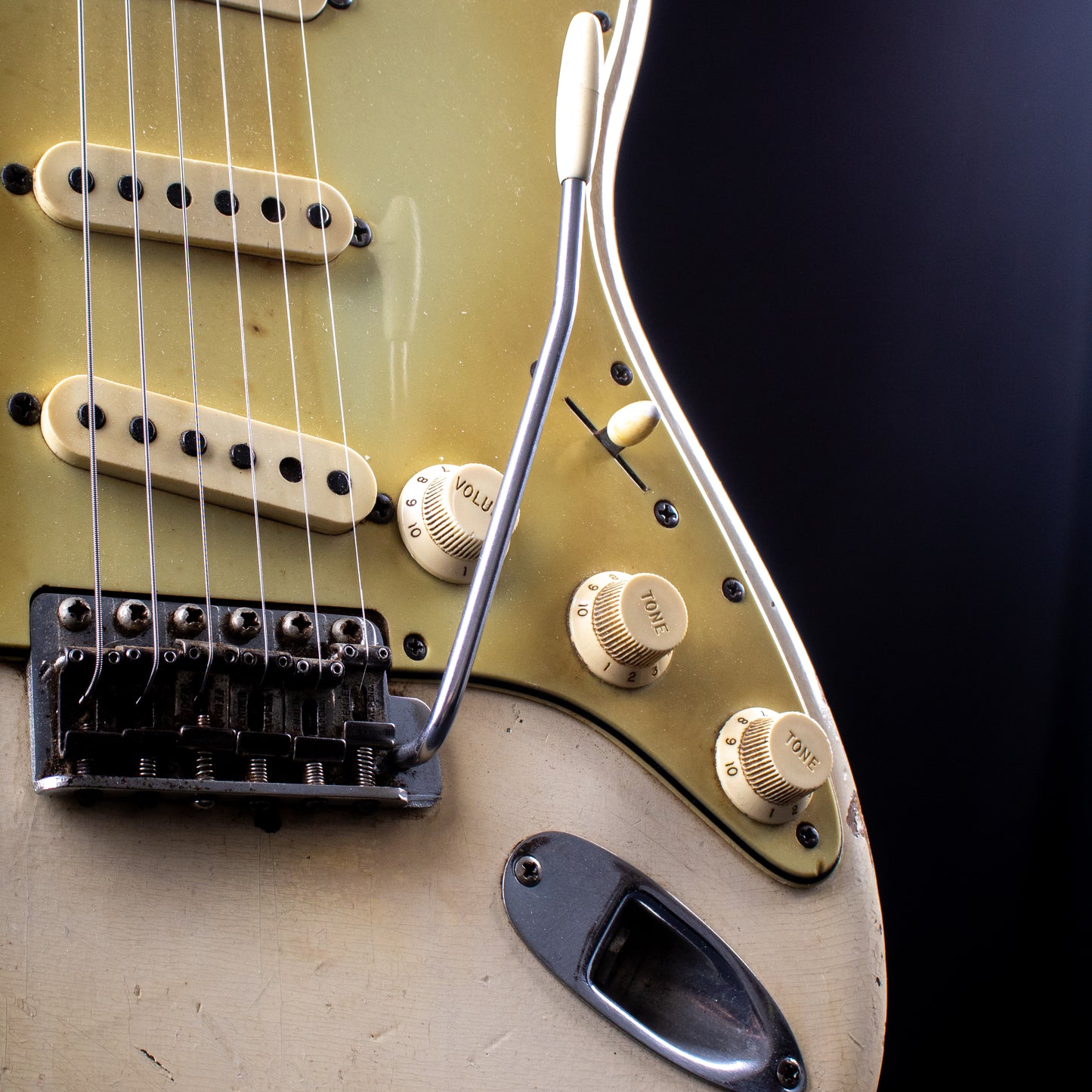 1964 Fender Stratocaster – Olympic White Refin w/ OHSC