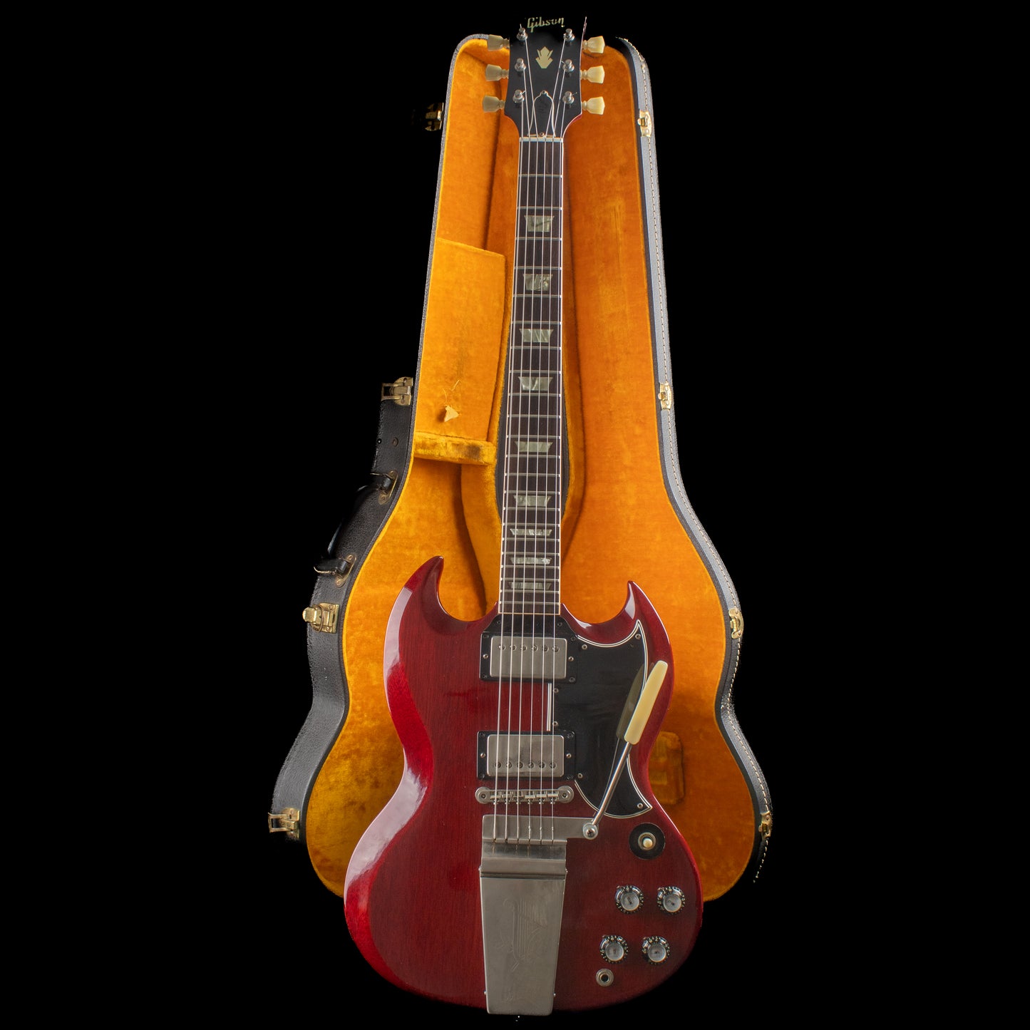 1964 Gibson SG Standard — Cherry Red w/ Vibrola & OHSC