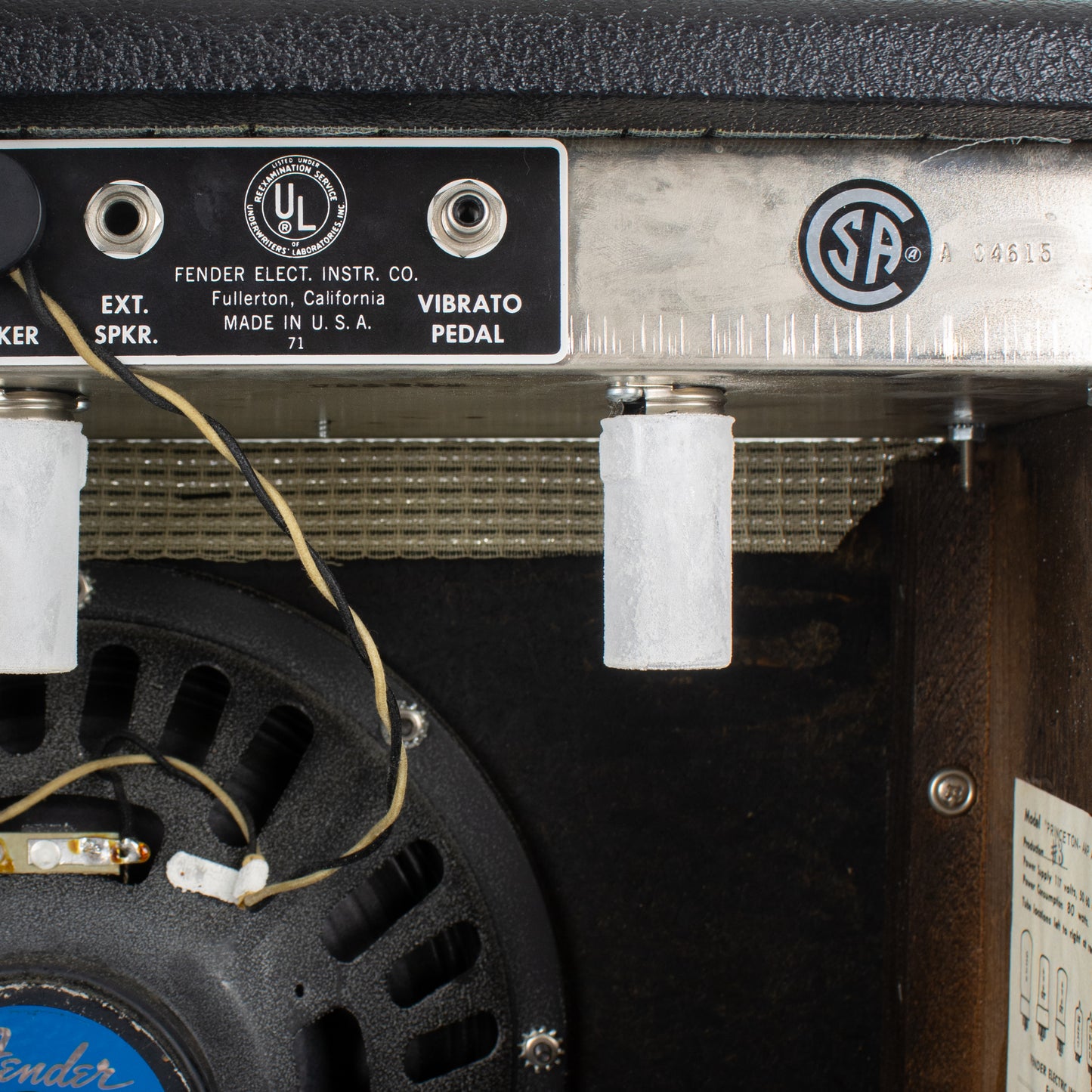 1965 Fender Princeton — One-Owner Closet Classic