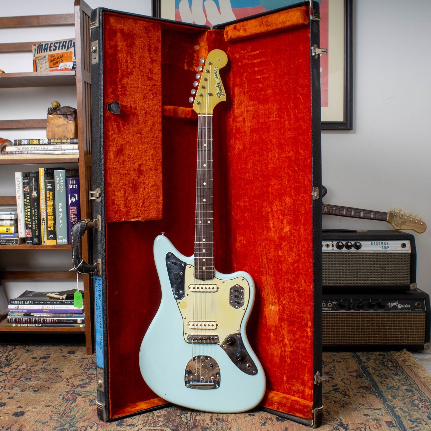 1965 Fender Jaguar - Sonic Blue (Refinished)