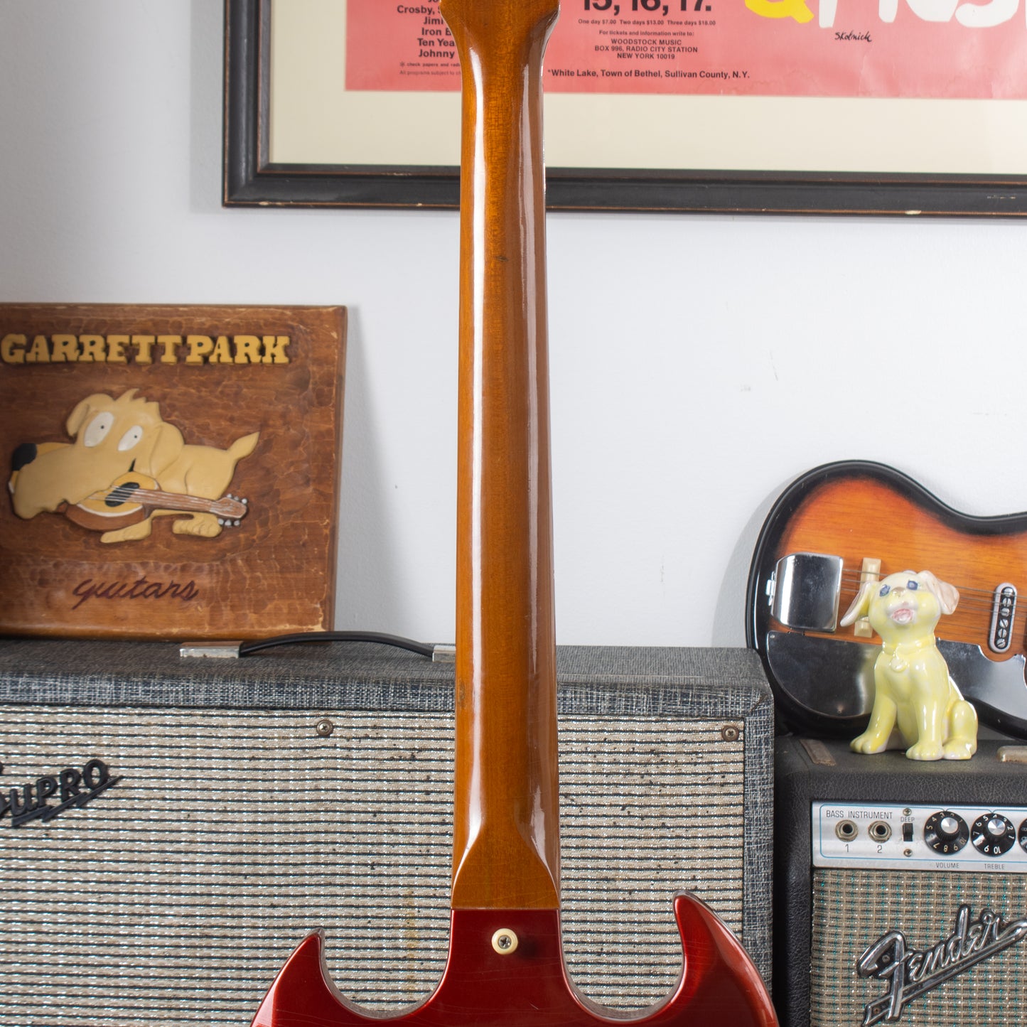 1968 Gibson Melody Maker D, (SG Body) 12-string - Original Sparkling Burgundy Metallic