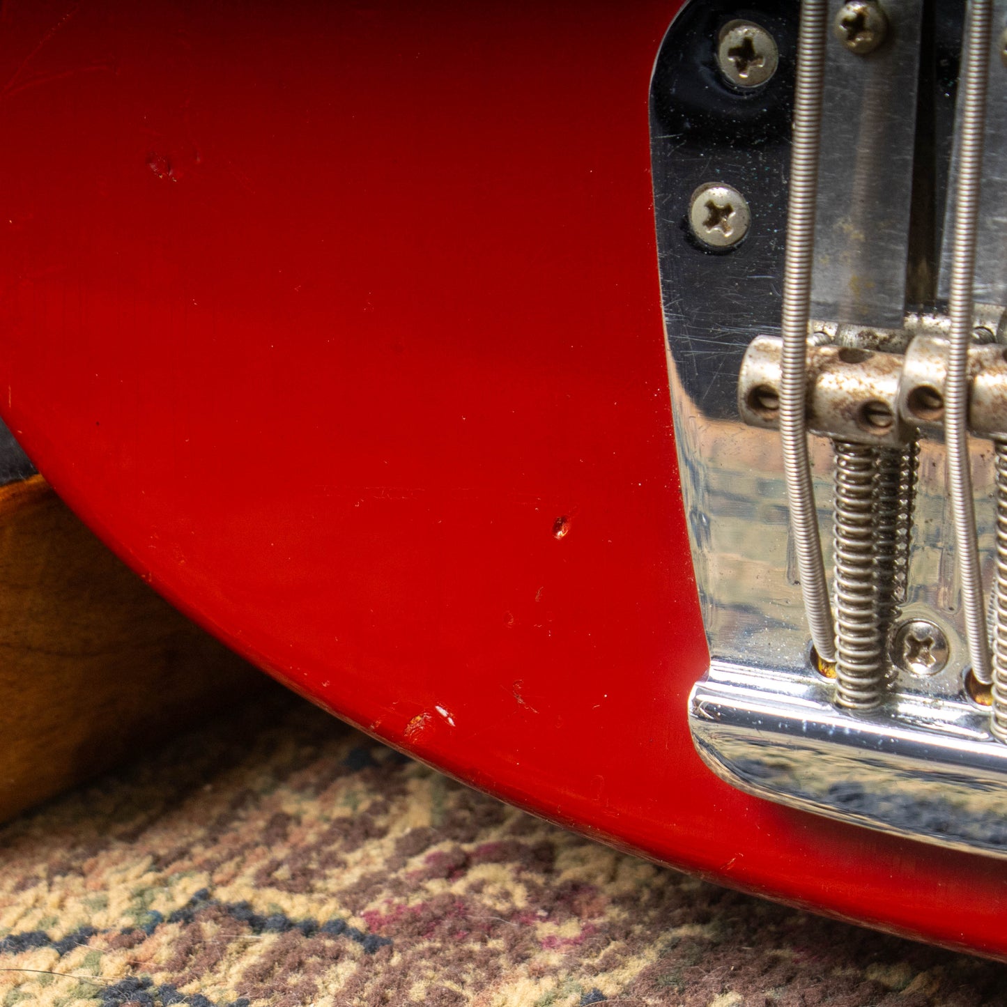 1966 Fender Mustang Bass - Dakota Red