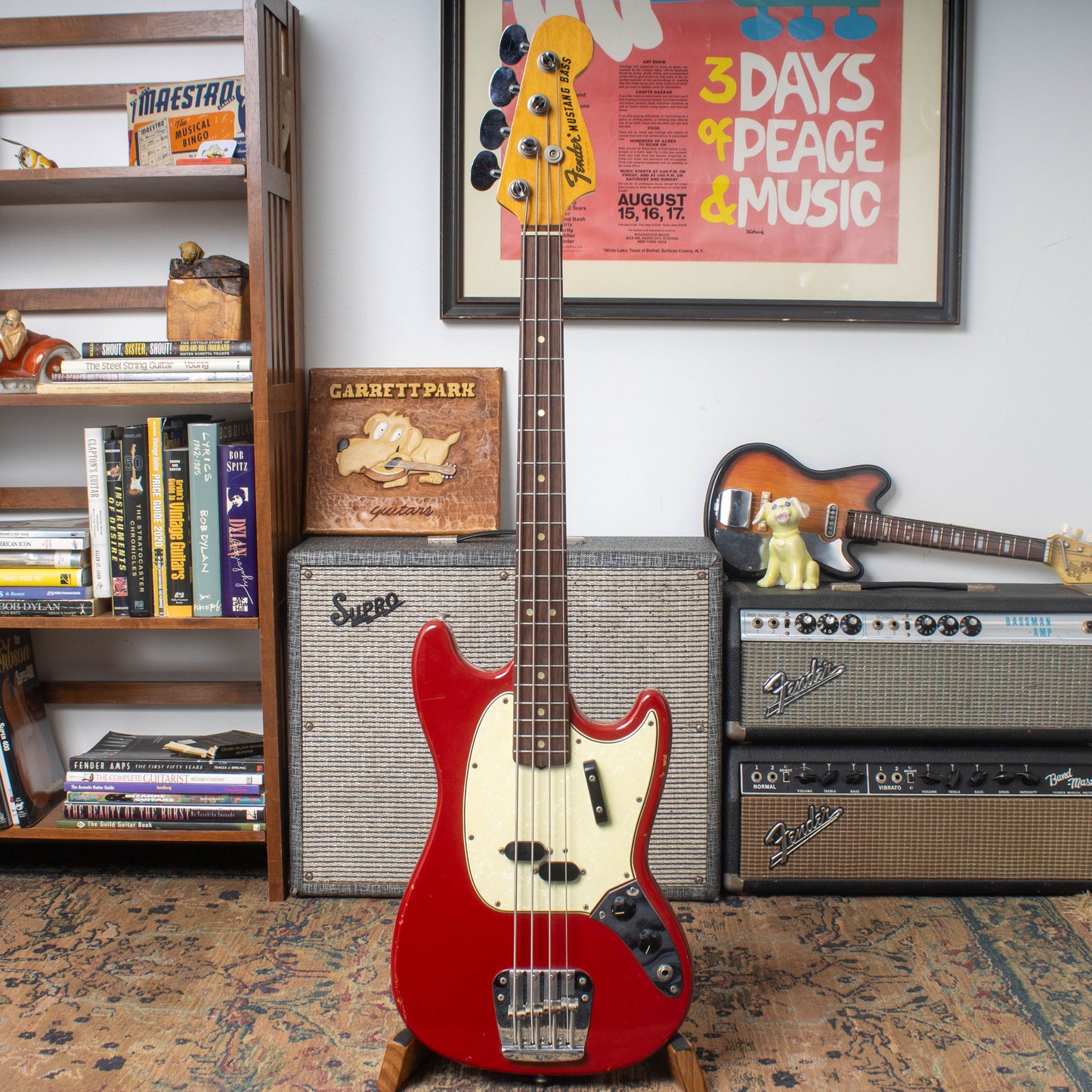 1966 Fender Mustang Bass - Dakota Red