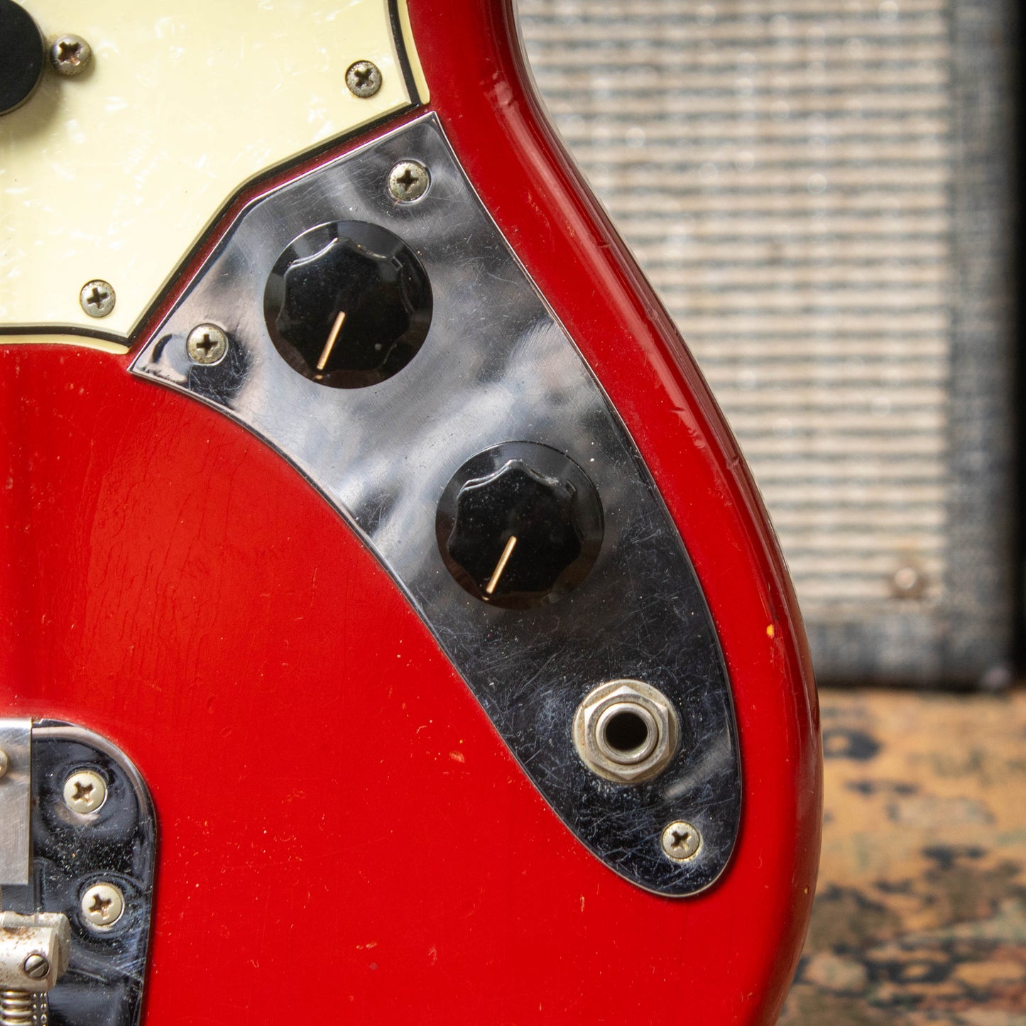 1966 Fender Mustang Bass - Dakota Red