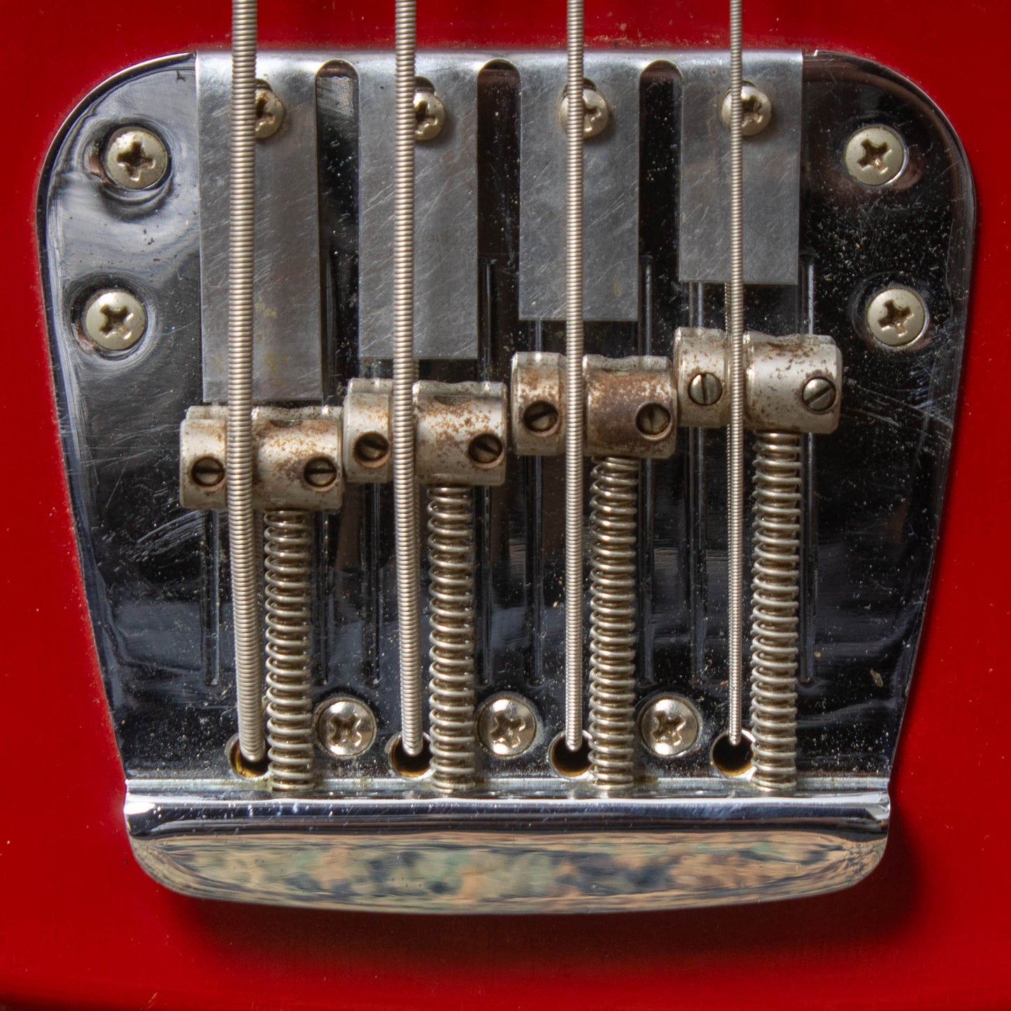 1966 Fender Mustang Bass - Dakota Red