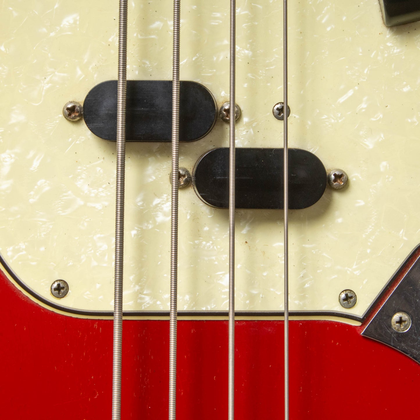 1966 Fender Mustang Bass - Dakota Red