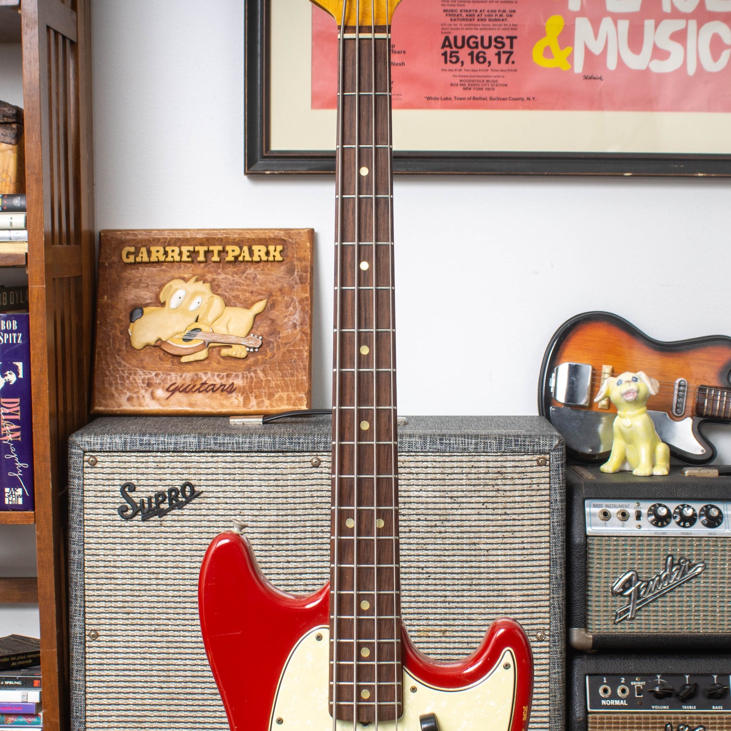 1966 Fender Mustang Bass - Dakota Red