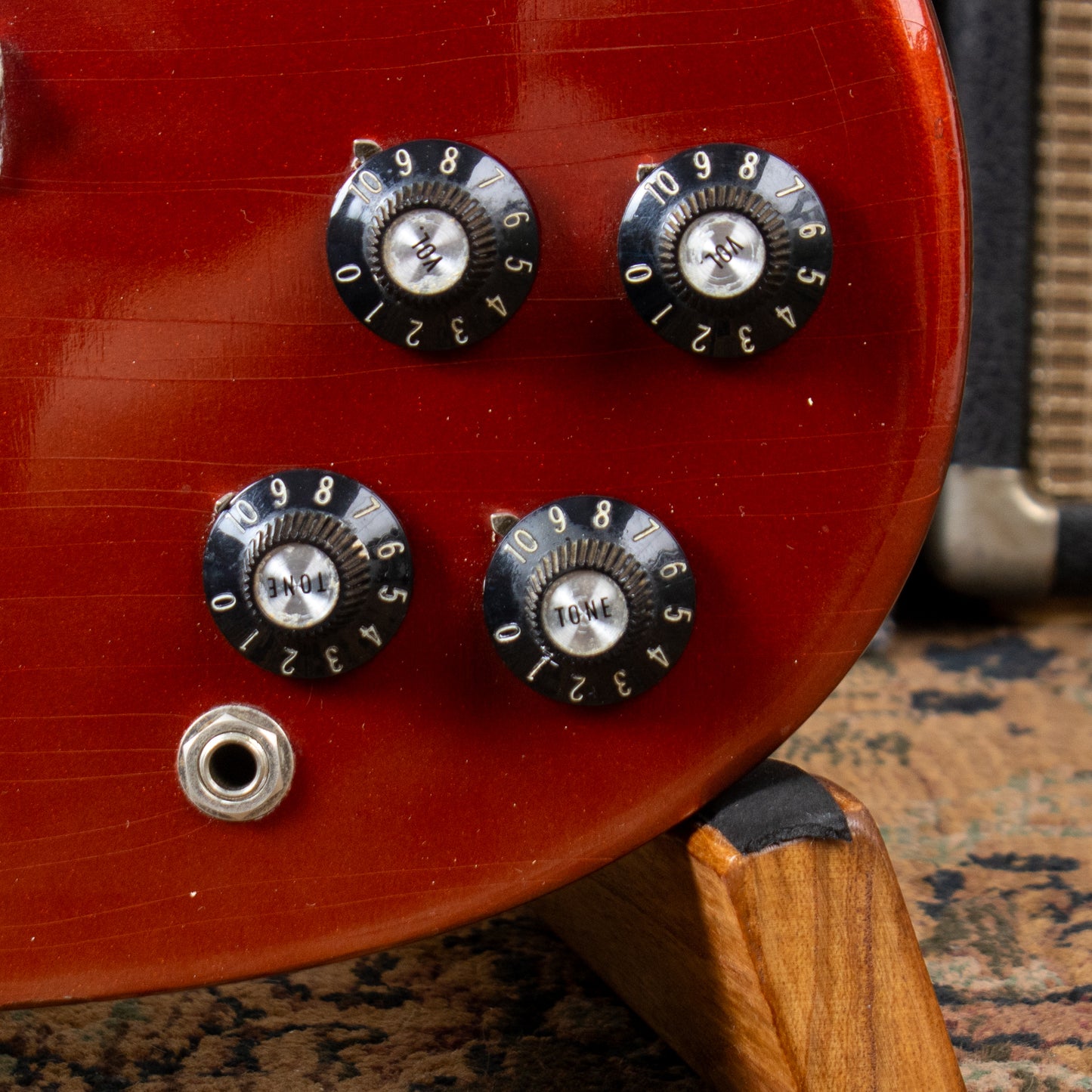 1968 Gibson Melody Maker D, (SG Body) 12-string - Original Sparkling Burgundy Metallic