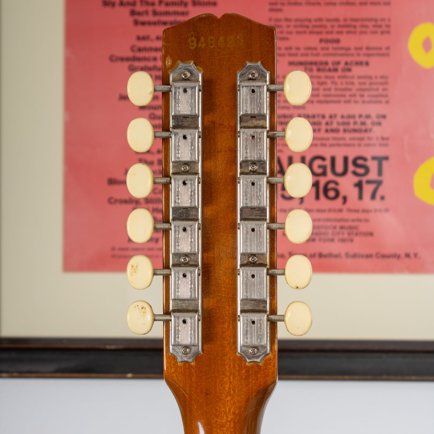1968 Gibson Melody Maker D, (SG Body) 12-string - Original Sparkling Burgundy Metallic