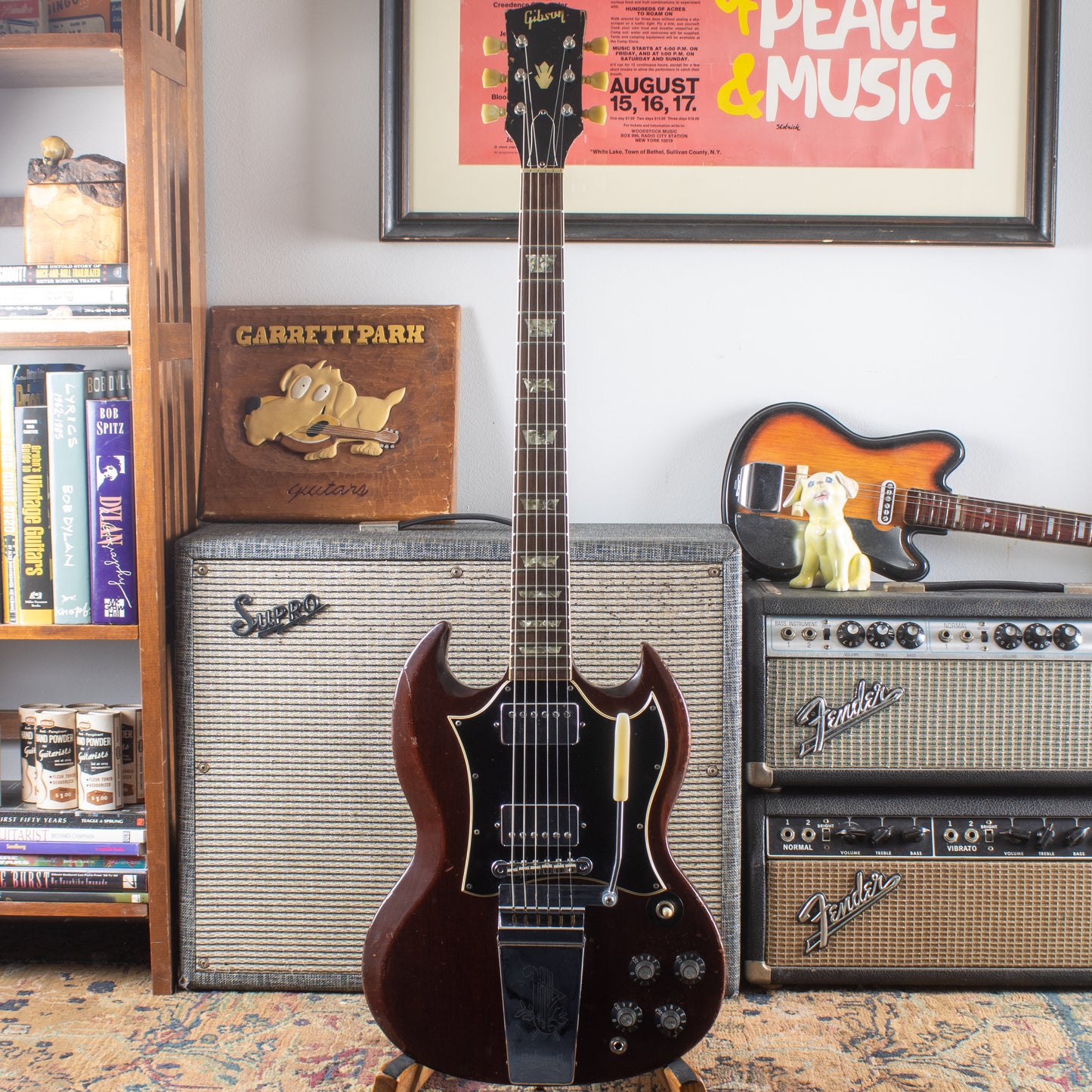 1970 Gibson SG Standard — Cherry Red w/ Vibrola & OHSC