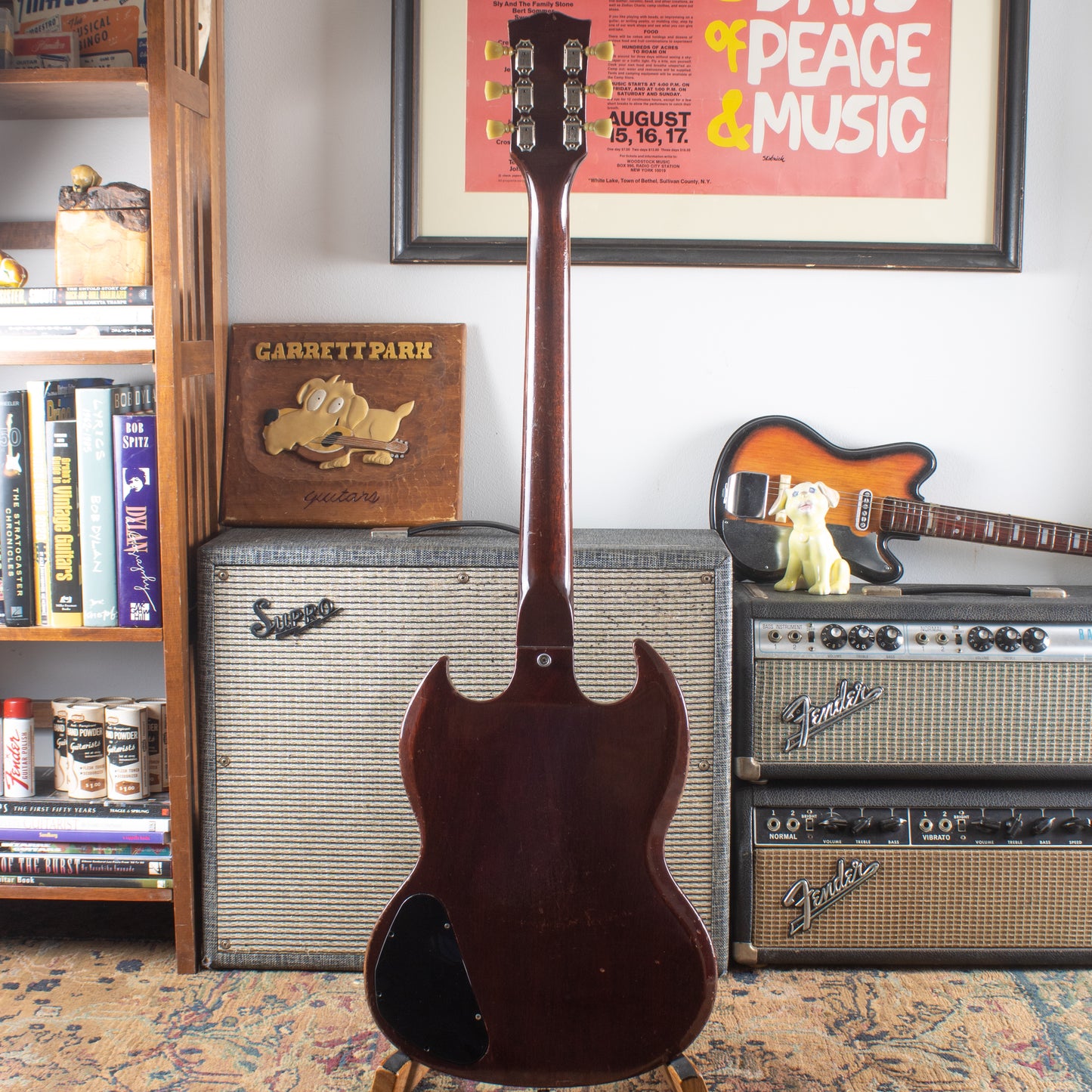 1970 Gibson SG Standard — Cherry Red w/ Vibrola & OHSC