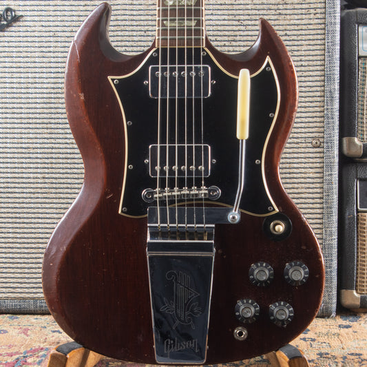 1970 Gibson SG Standard — Cherry Red w/ Vibrola & OHSC