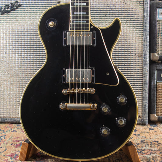 1973 Gibson Les Paul Custom — Ebony w/ OHSC