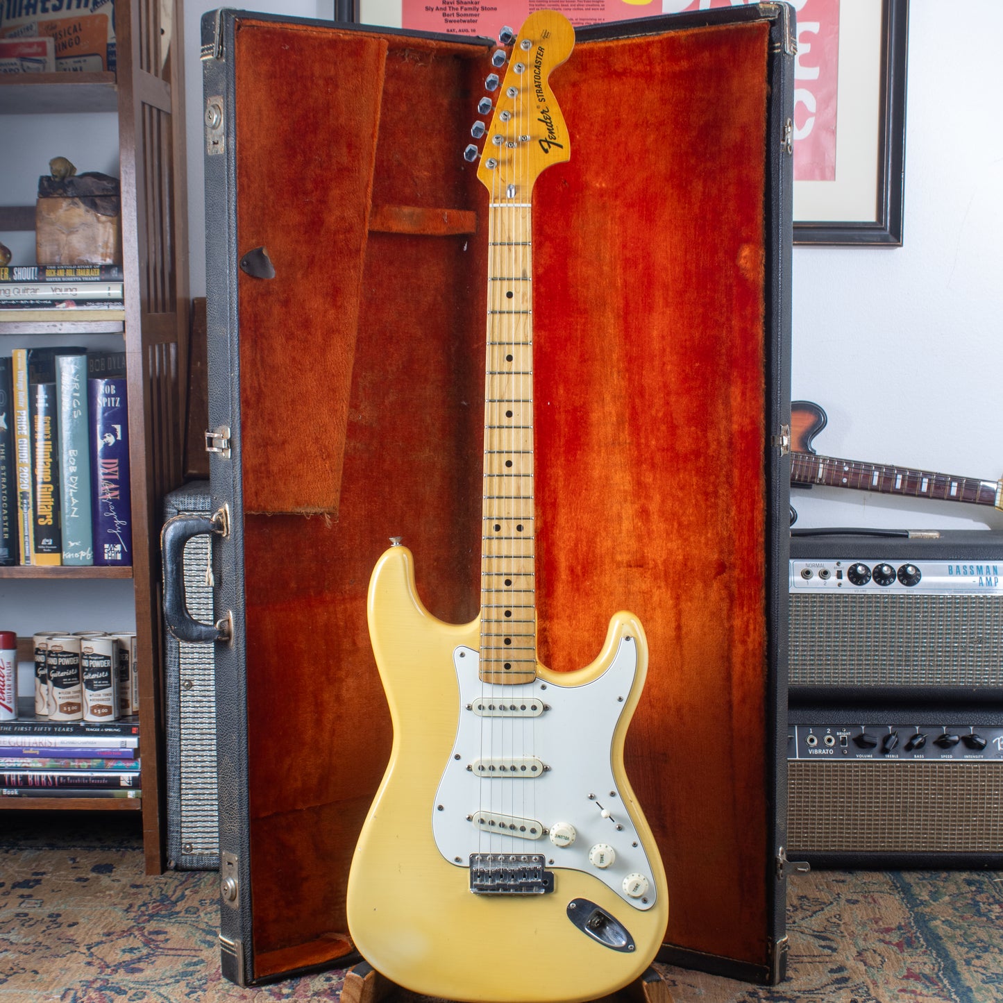 1974 Fender Stratocaster — Olympic White w/ OHSC