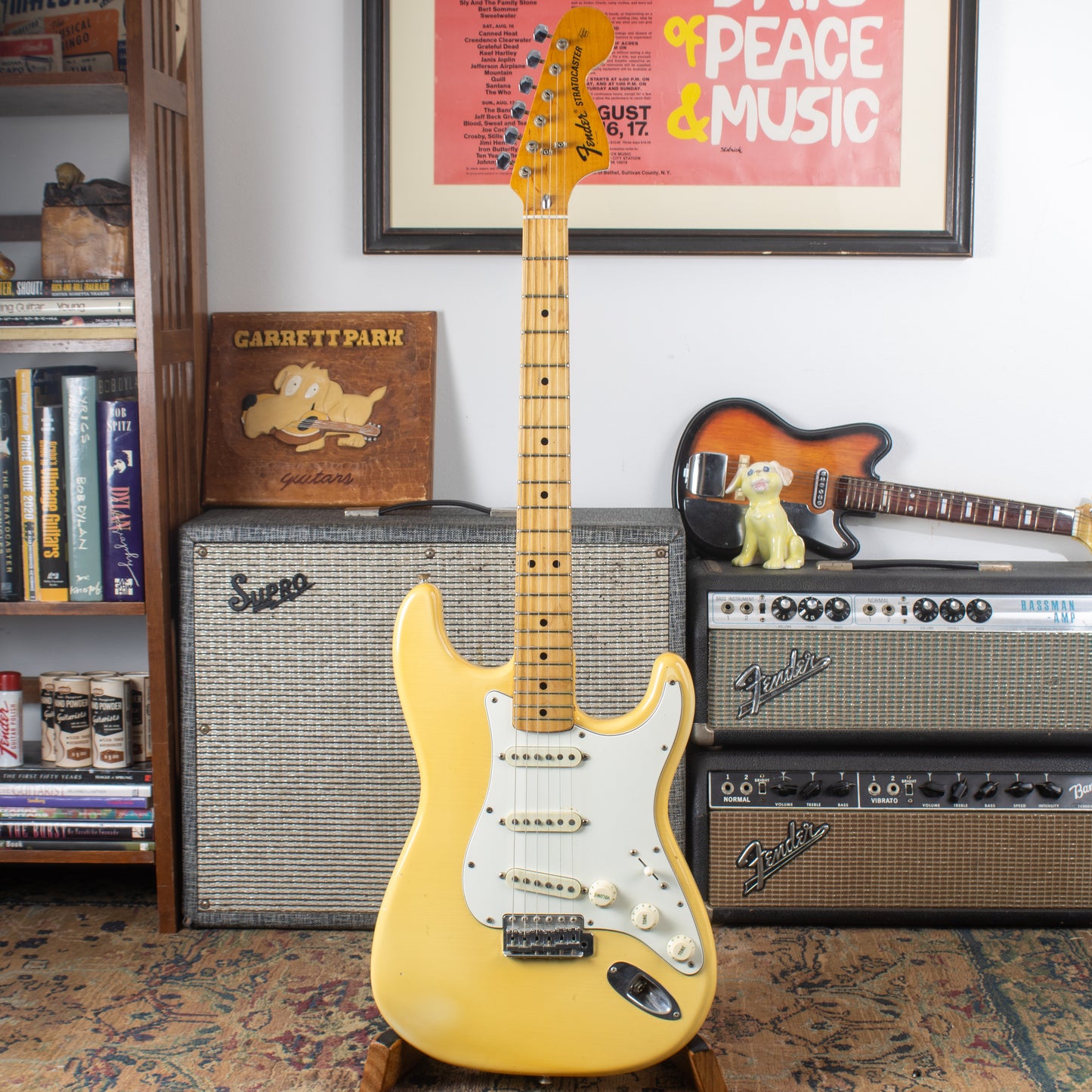 1974 Fender Stratocaster — Olympic White w/ OHSC