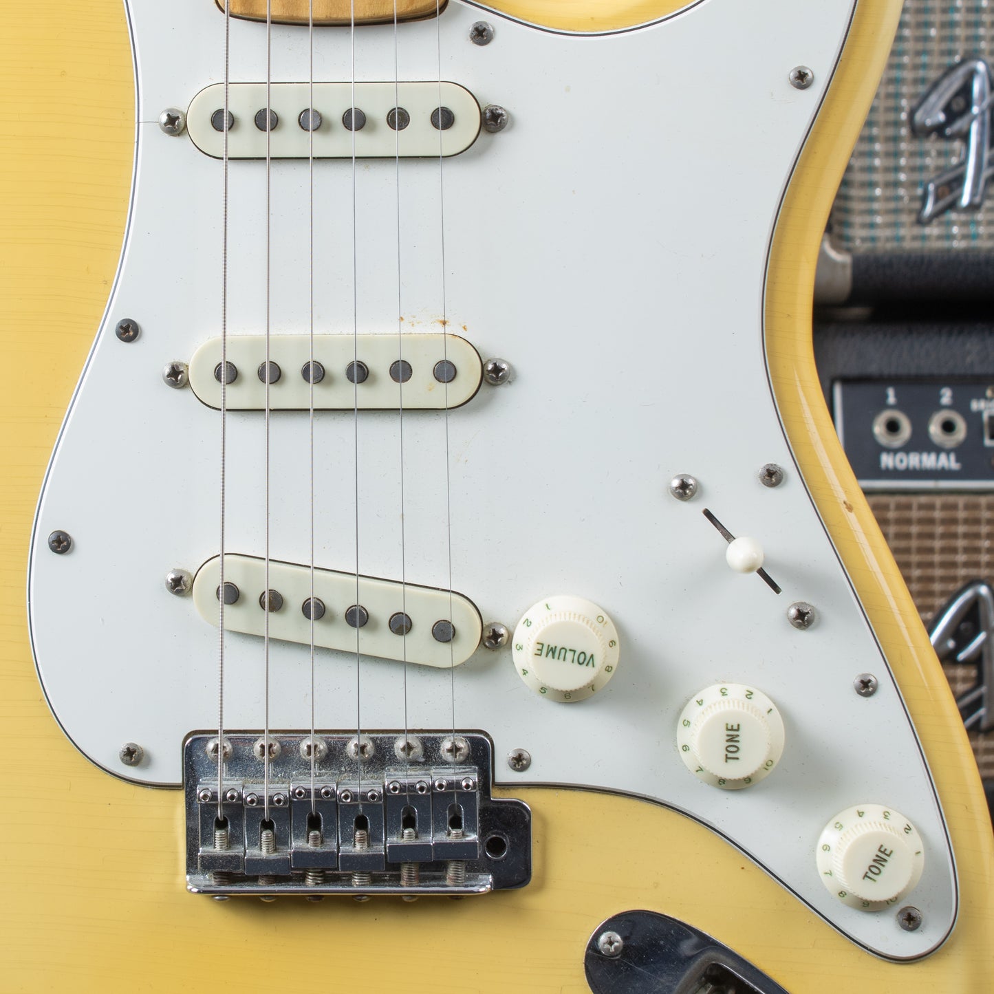 1974 Fender Stratocaster — Olympic White w/ OHSC