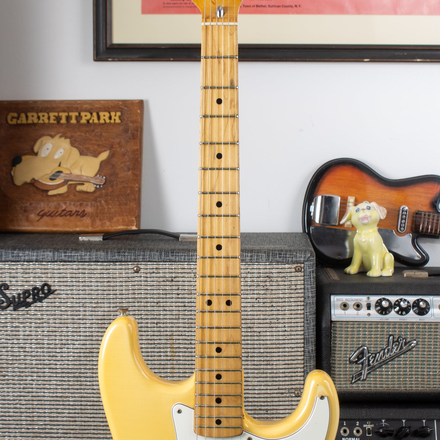 1974 Fender Stratocaster — Olympic White w/ OHSC