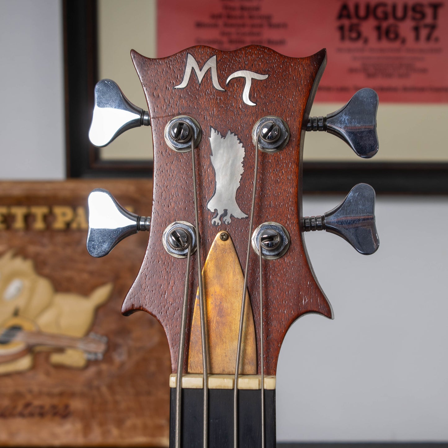 1974 PRS Fretless LH Bass (Pre-Factory w/ Letter from Paul Reed Smith)