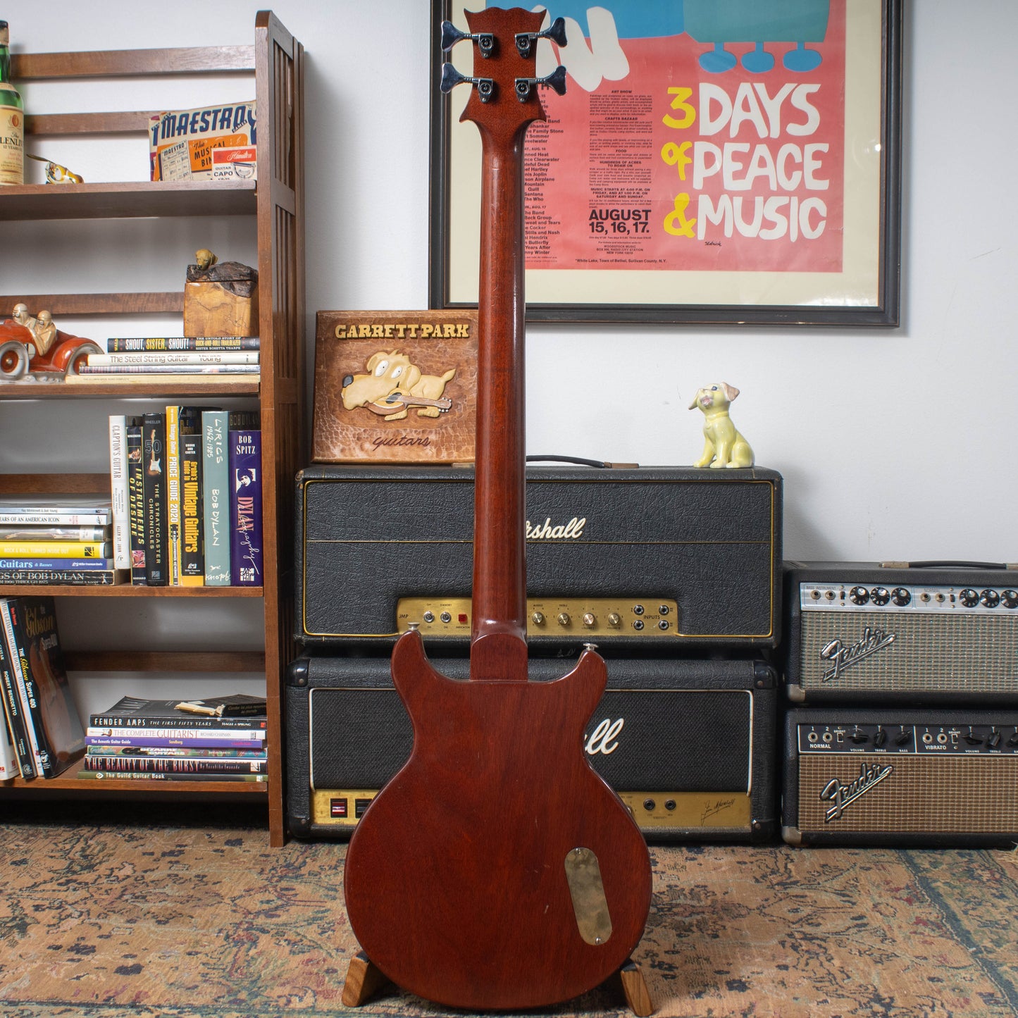 1974 PRS Fretless LH Bass (Pre-Factory w/ Letter from Paul Reed Smith)