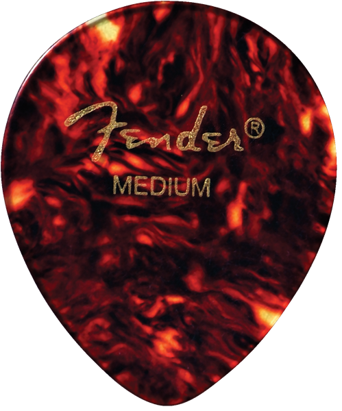 Fender 347 Picks - Medium, Pack of 12