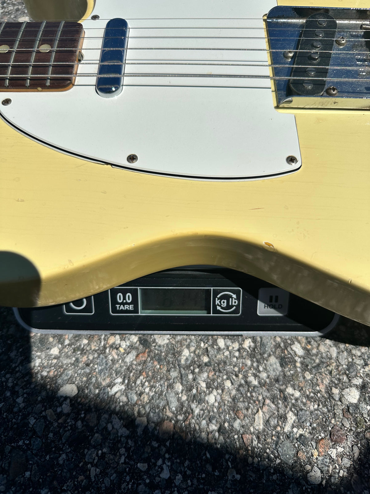 1966 Fender Telecaster-Lightweight! Olympic White