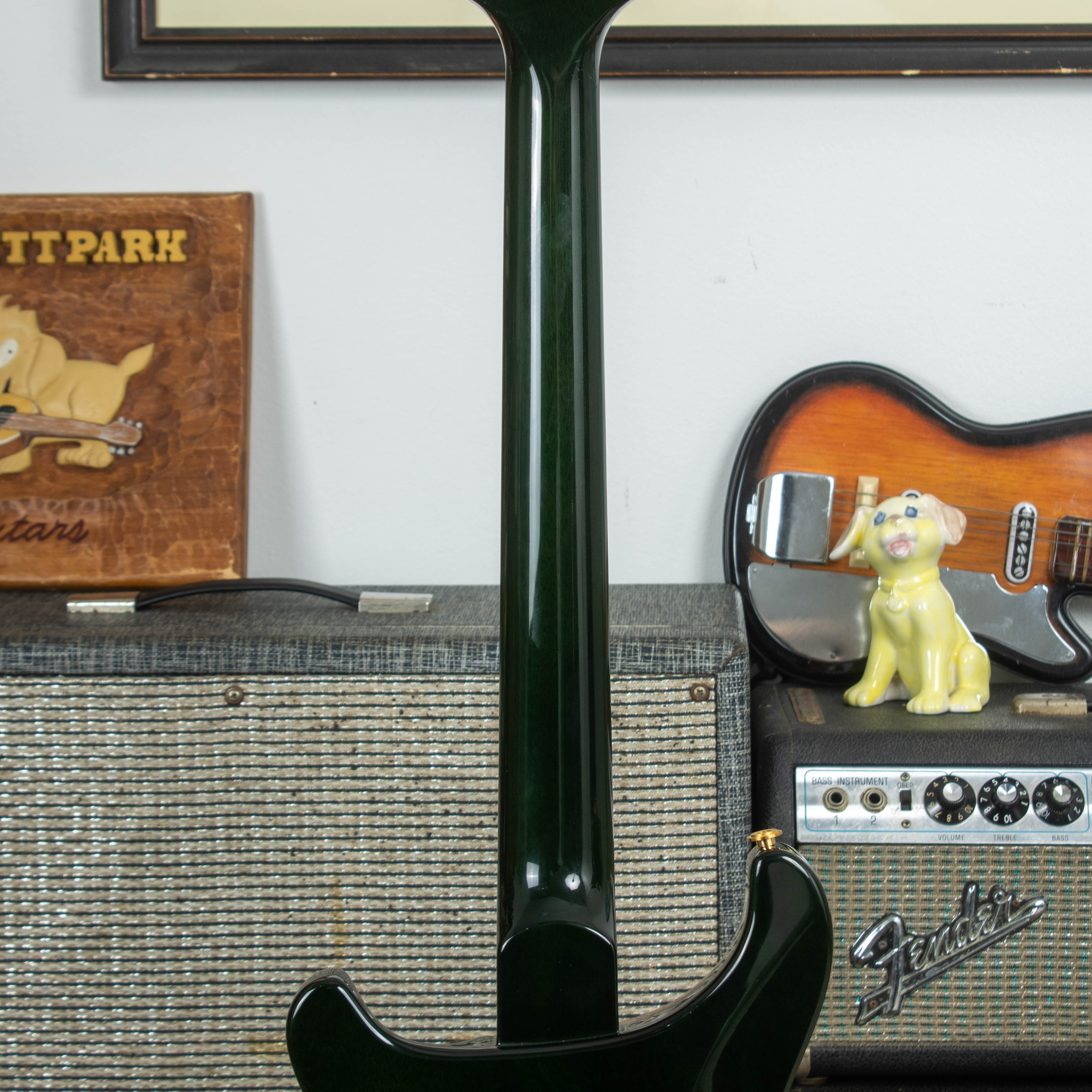 2007 PRS Custom 22 Artist Package – Emerald Green, Dragon II