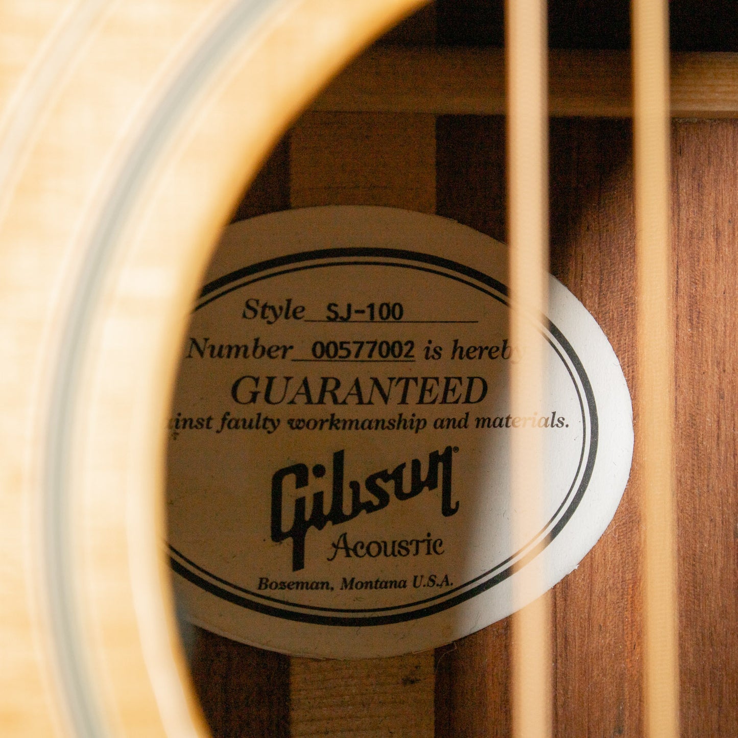 2007 Gibson SJ-100