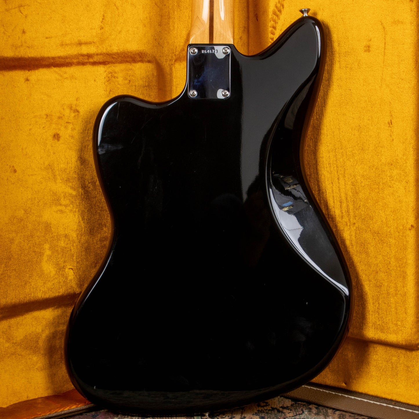 2012 Fender Custom Shop '58 Jazzmaster NOS - Black, Anodized Guard, Maple Fingerboard