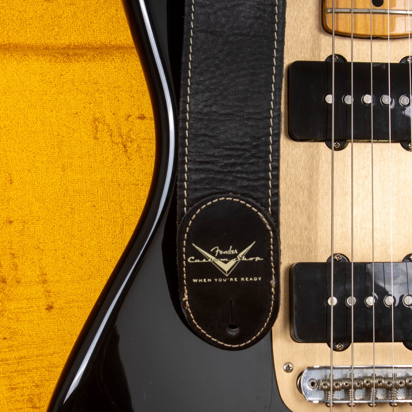 2012 Fender Custom Shop '58 Jazzmaster NOS - Black, Anodized Guard, Maple Fingerboard