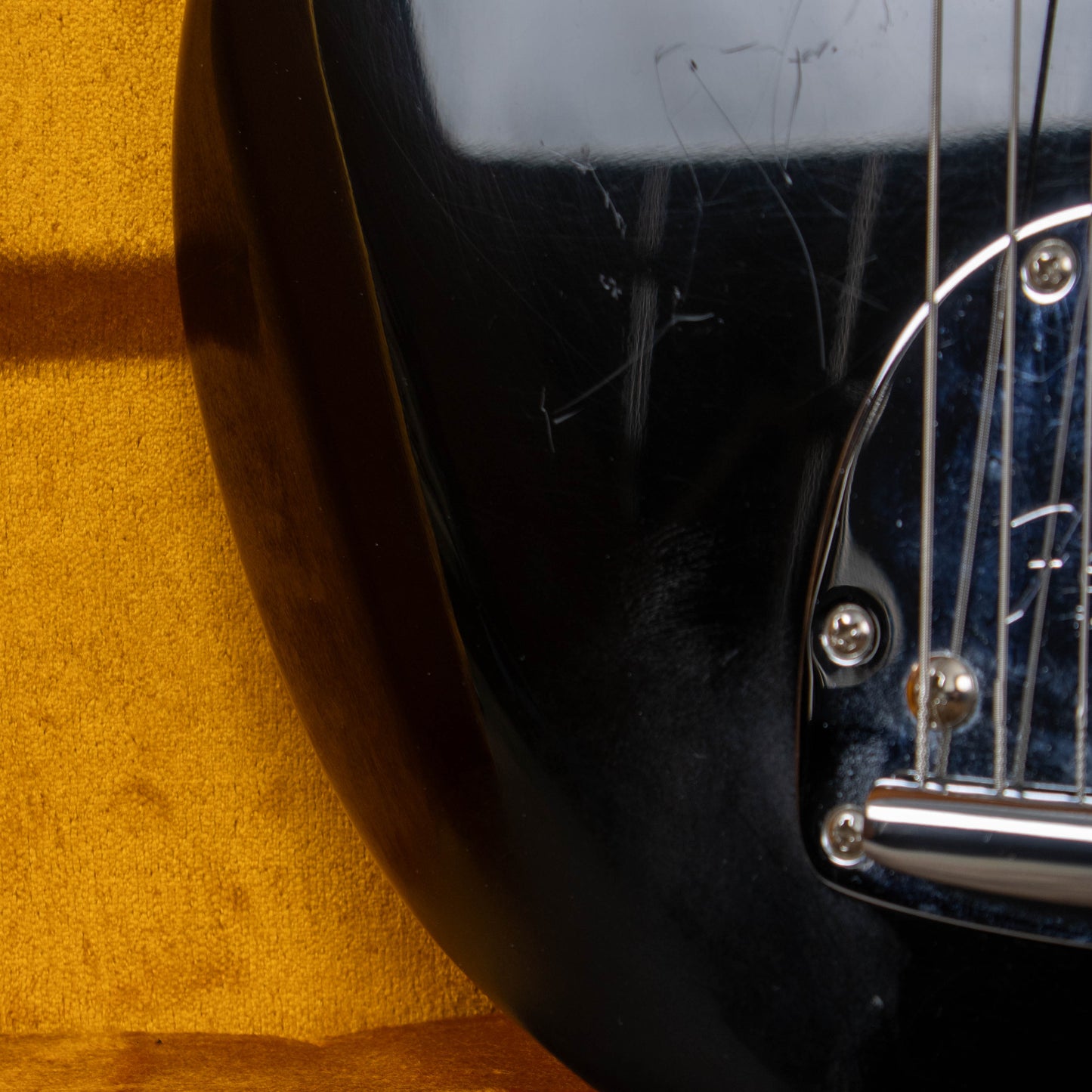 2012 Fender Custom Shop '58 Jazzmaster NOS - Black, Anodized Guard, Maple Fingerboard