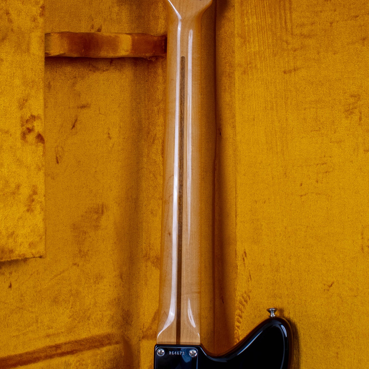 2012 Fender Custom Shop '58 Jazzmaster NOS - Black, Anodized Guard, Maple Fingerboard