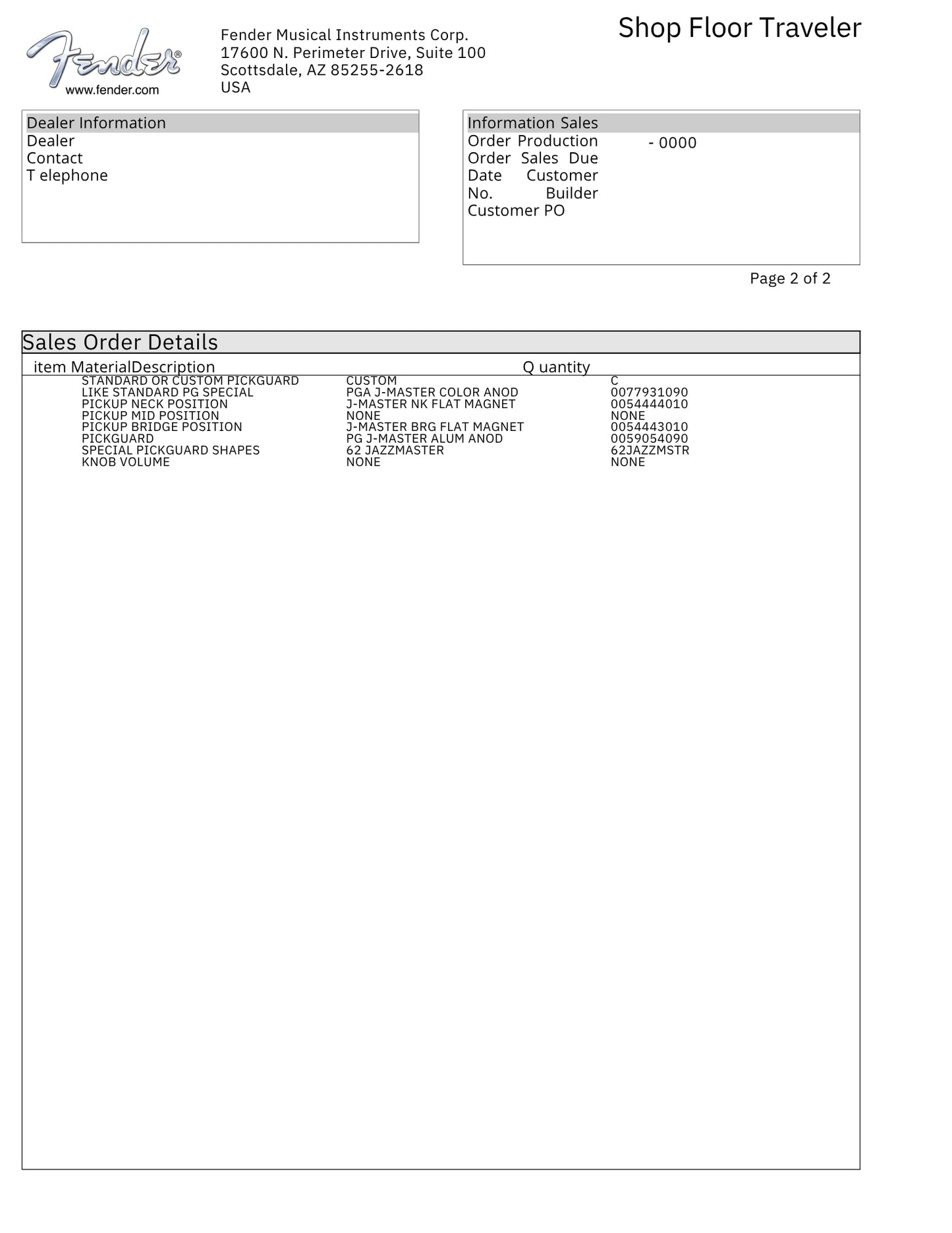 2012 Fender Custom Shop '58 Jazzmaster NOS - Black, Anodized Guard, Maple Fingerboard