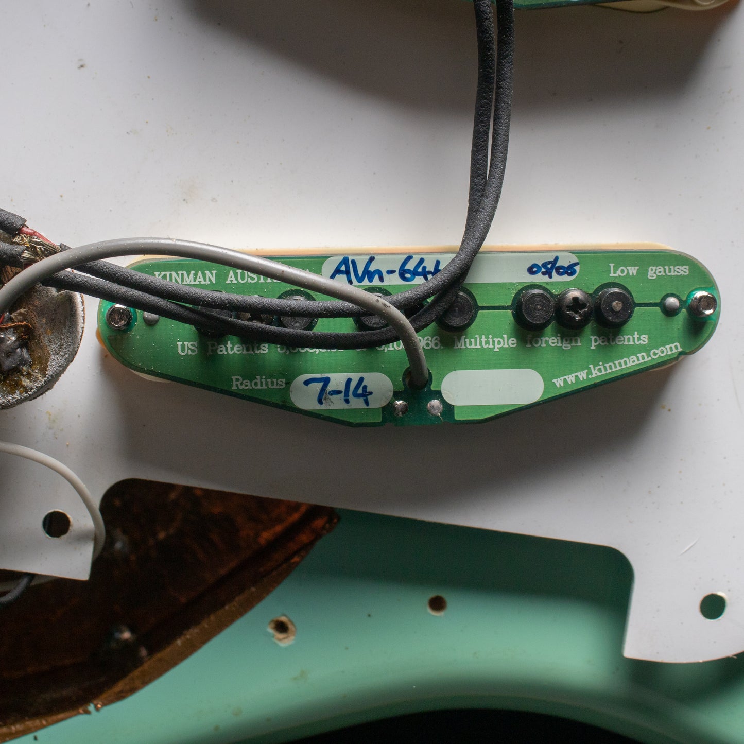 '50s-Inspired S-Style Partscaster w/ Fender CS Bird's-eye Maple Neck