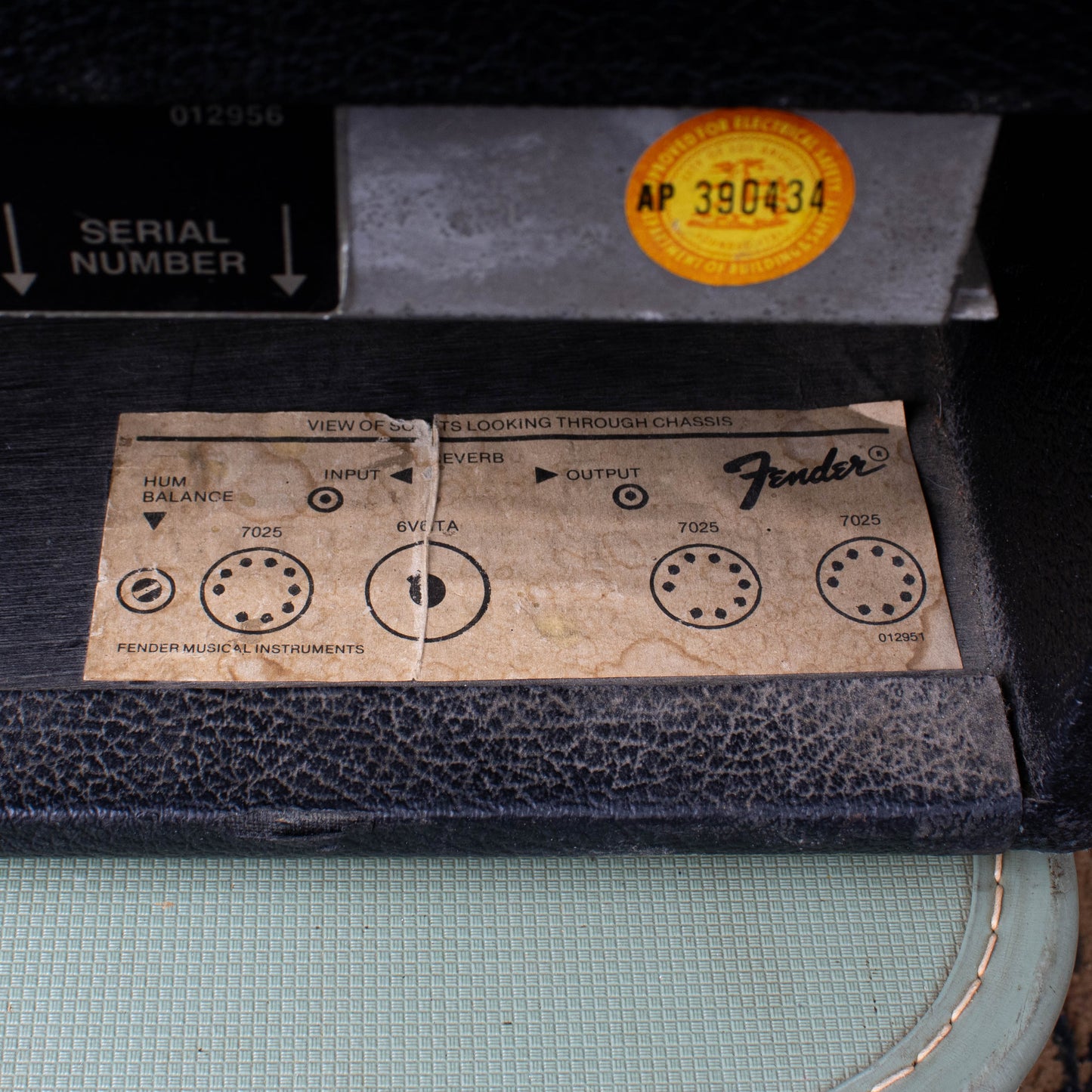 1973 Fender Tube Reverb