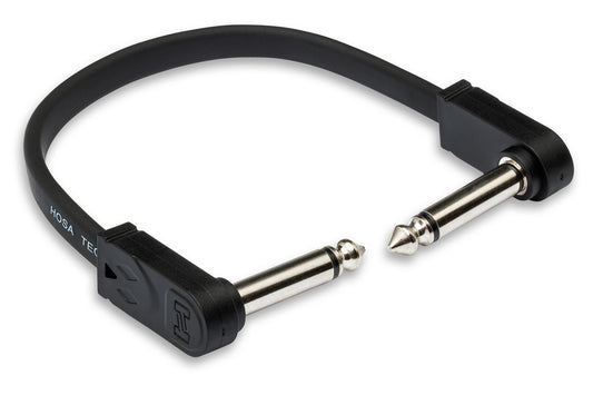 Hosa Flat Guitar Patch Cable - 6in