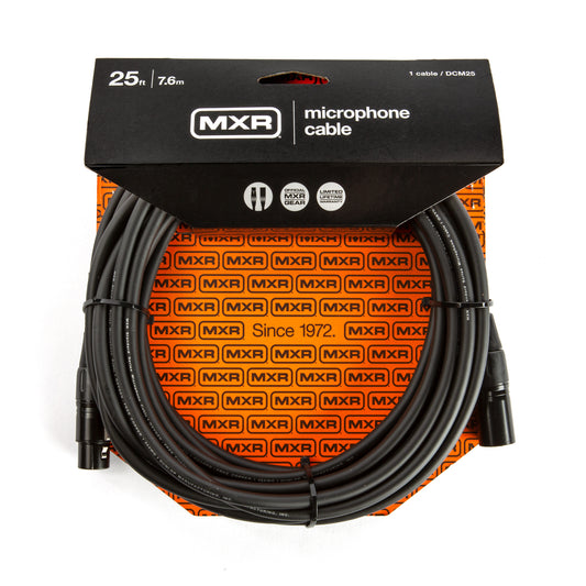 MXR Standard Series XLR Microphone Cables - 25 ft