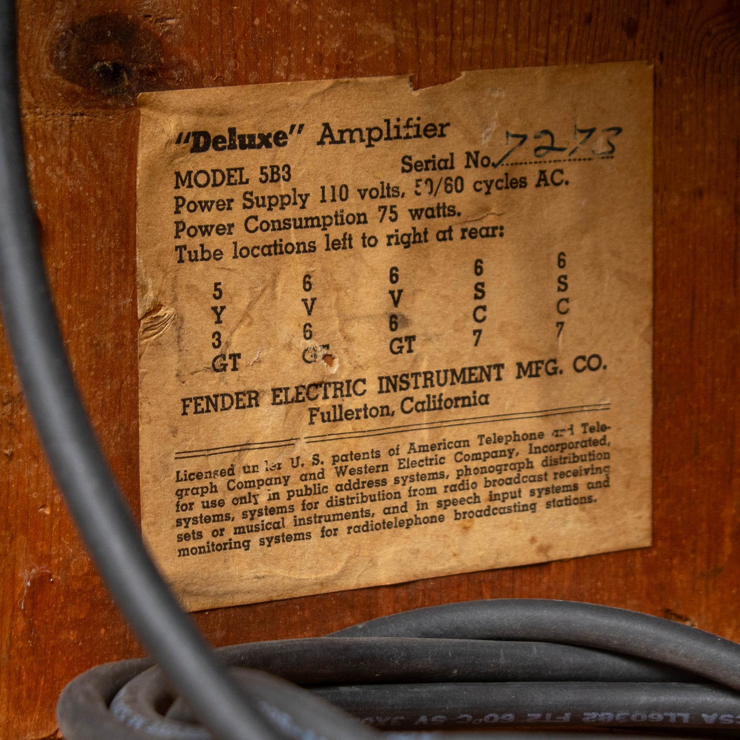 1953 Fender Deluxe (5B3)