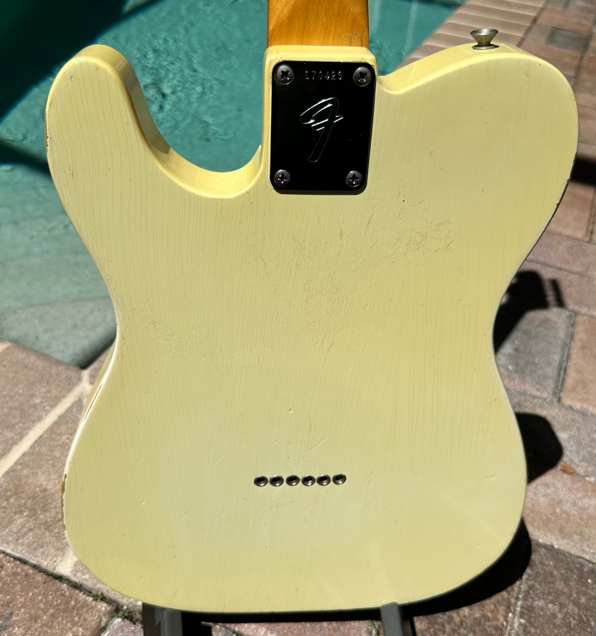 1966 Fender Telecaster-Lightweight! Olympic White